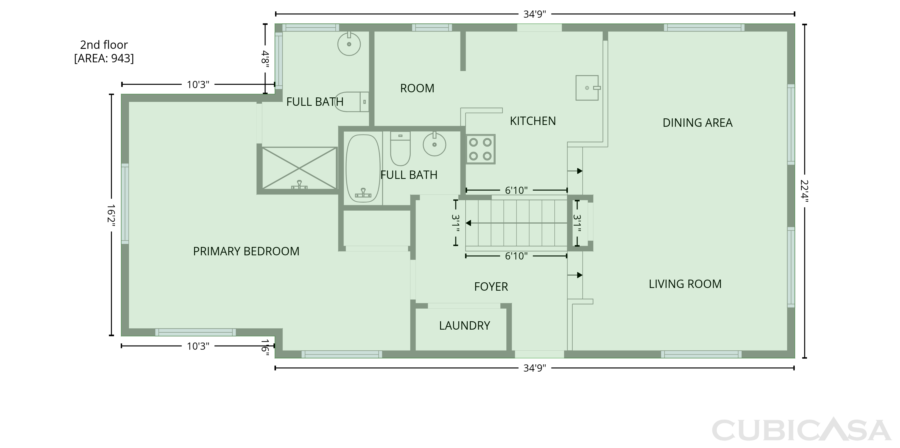 Second Floor of 2291 Yale St, Martinez, CA