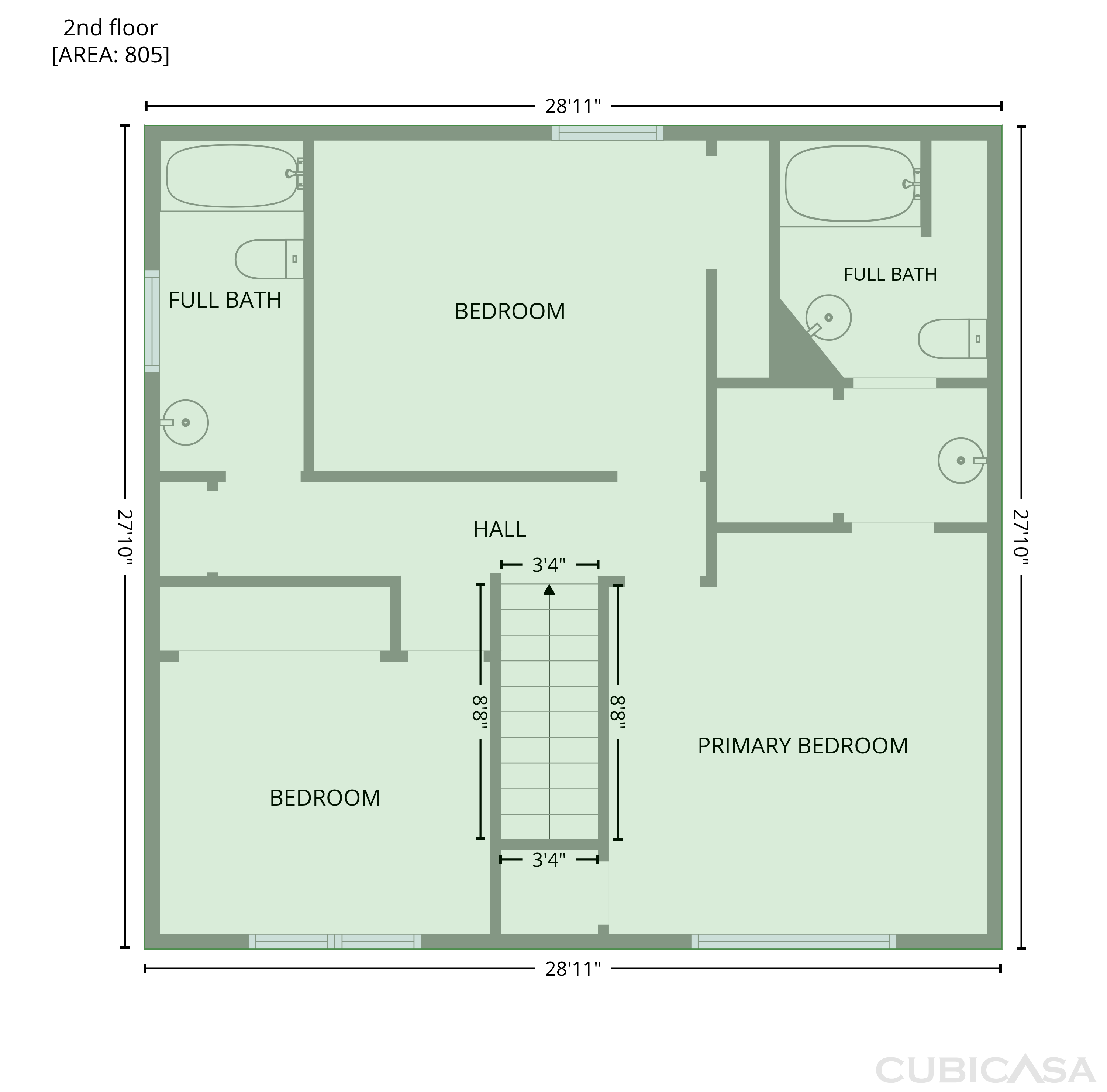 Third Floor of 4628 Sapling Ct, Douglasville, GA