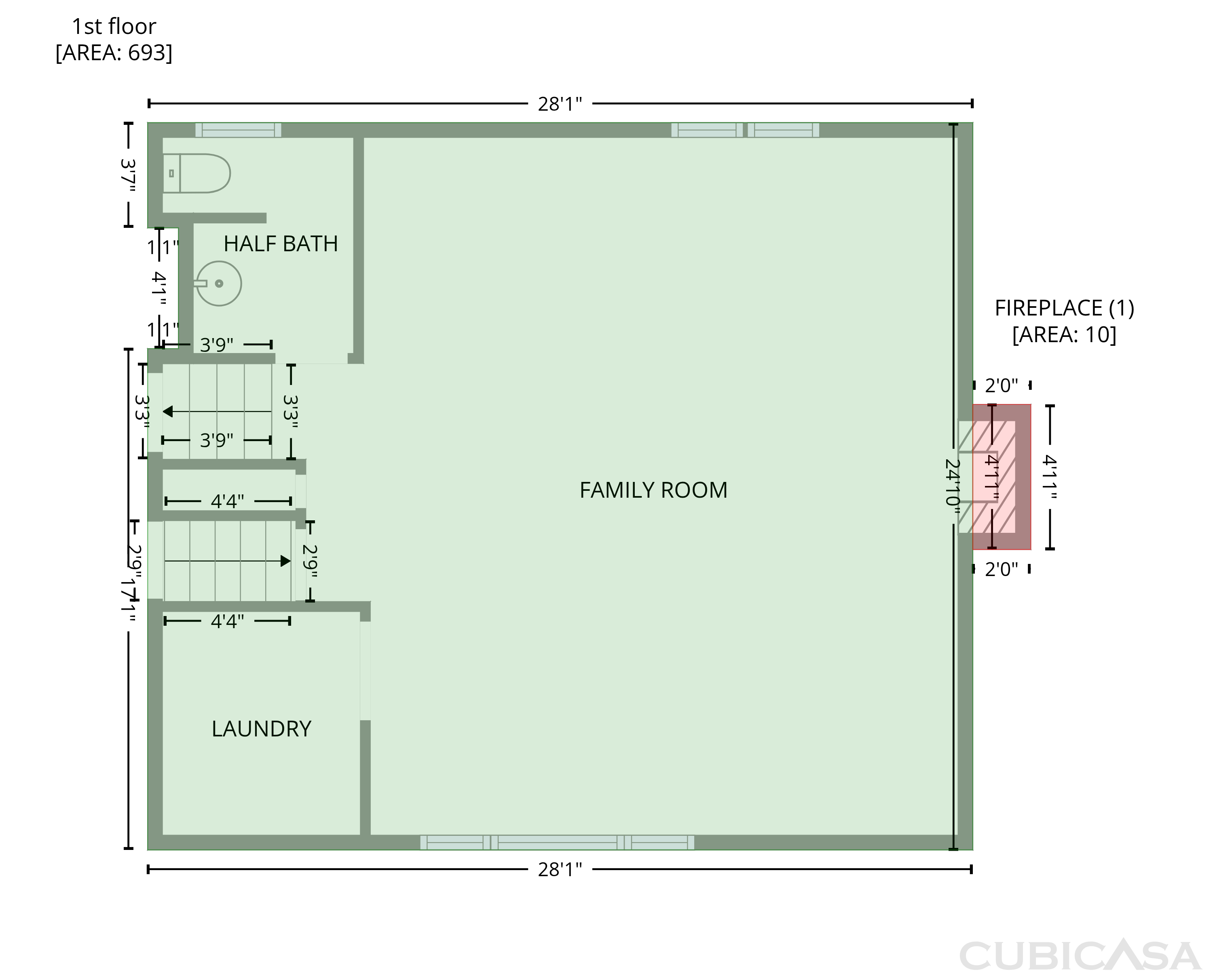 Second Floor of 1600 Donora Ct, Henrico, VA