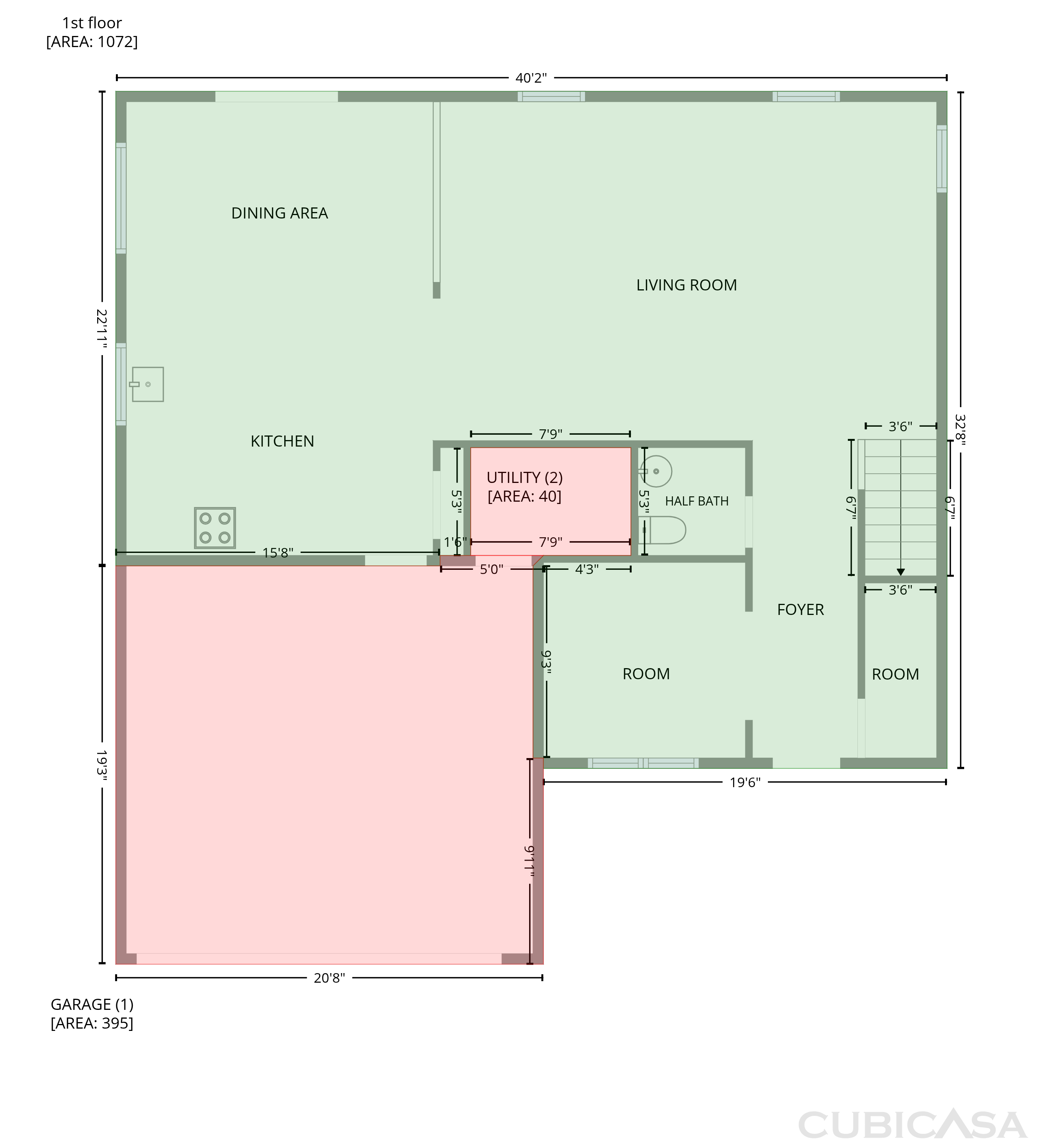 Main Floor of 11228 N Trapunto Ln, Monrovia, IN