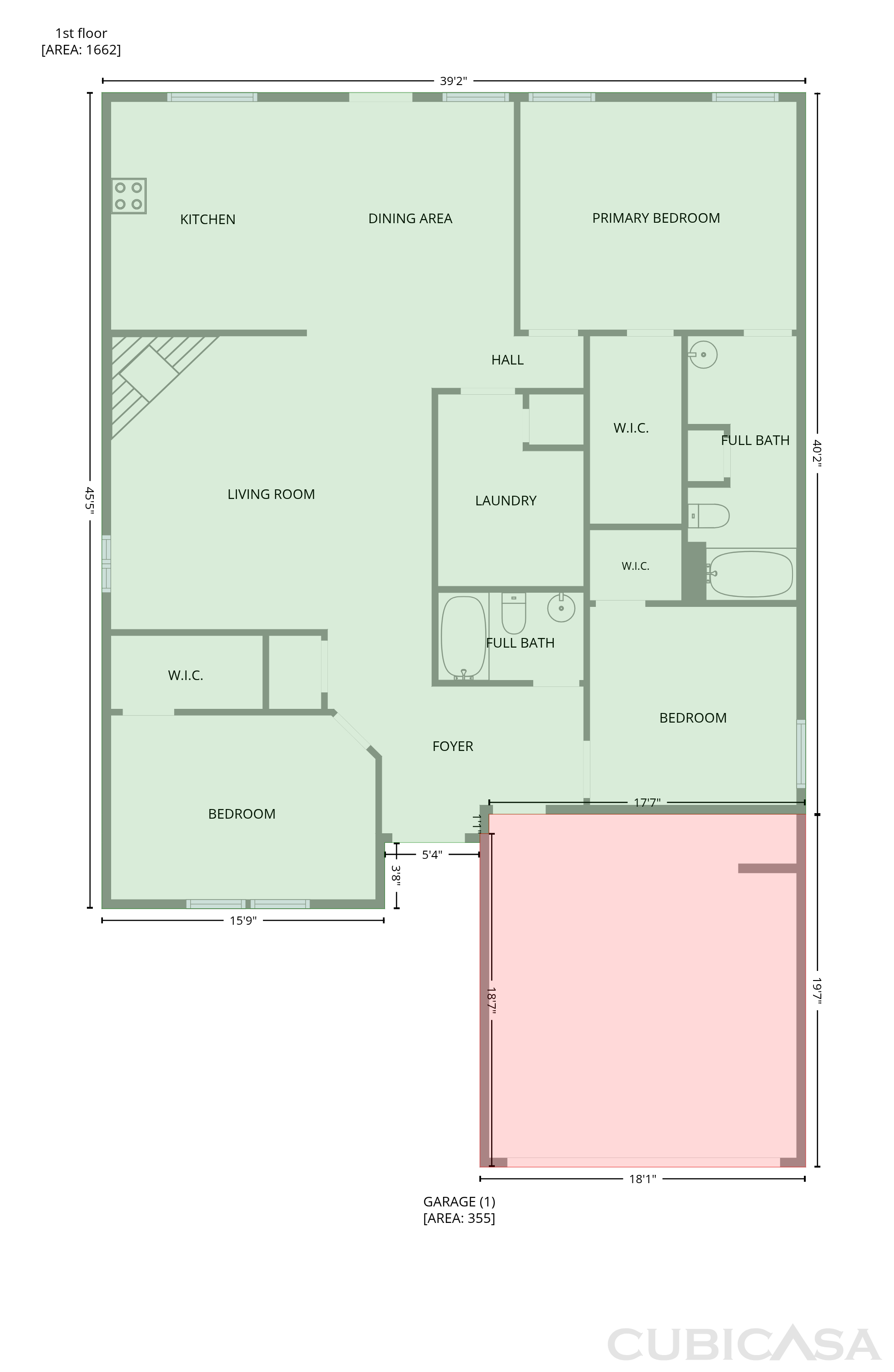 Main Floor of 172 Bermuda Lakes Dr, Meridianville, AL