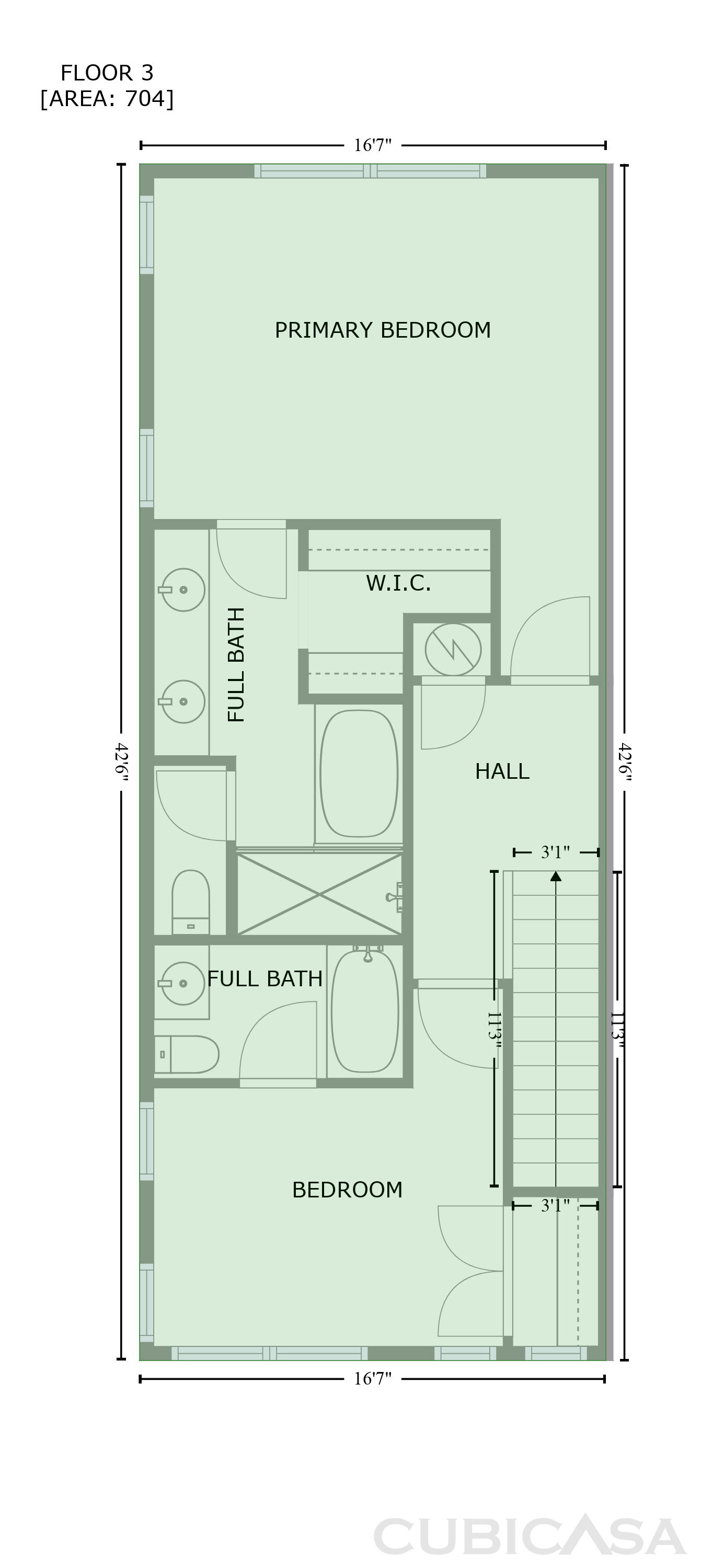 Third Floor of 1616 Tribeca Way, Dallas, TX