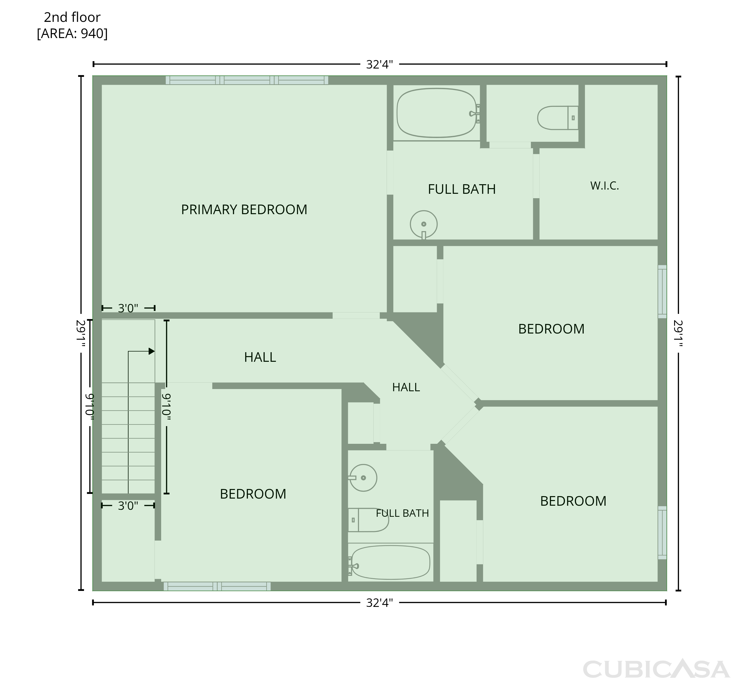 Second Floor of 313 Balaban Cir, Woodstock, GA