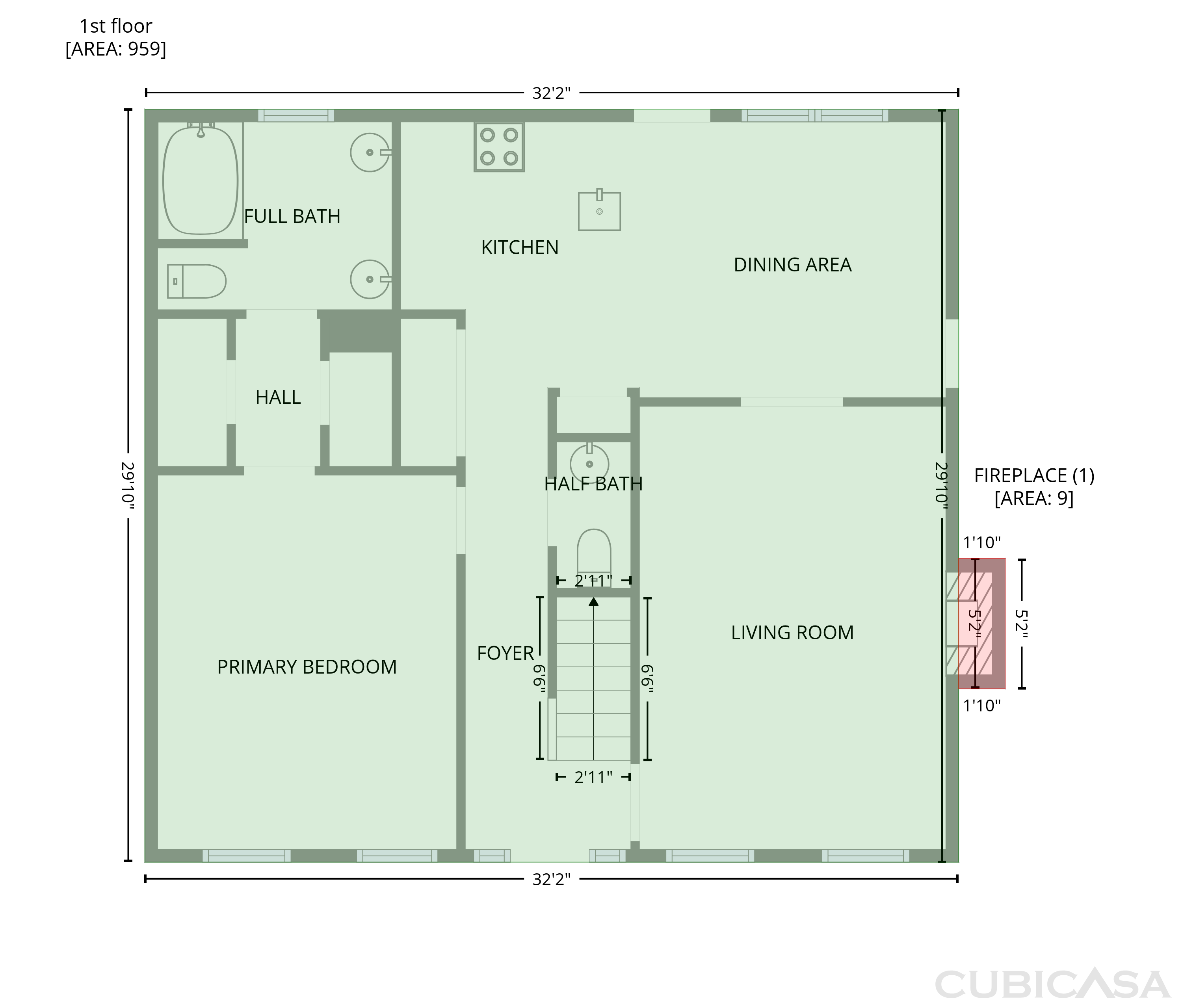 Main Floor of 3719 Harrington Pt, High Point, NC