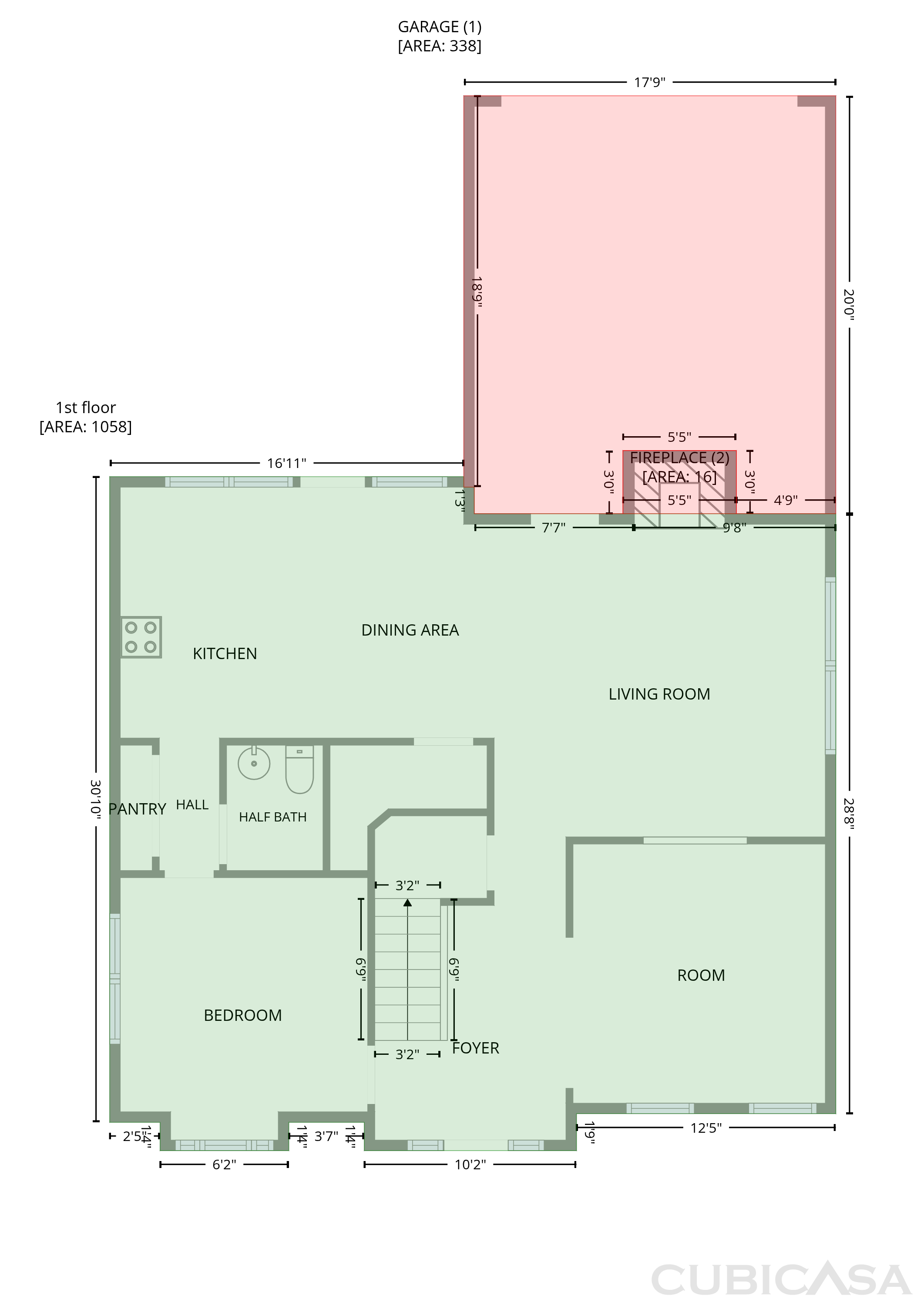 Main Floor of 317 Riverwalk Ln, Irving, TX