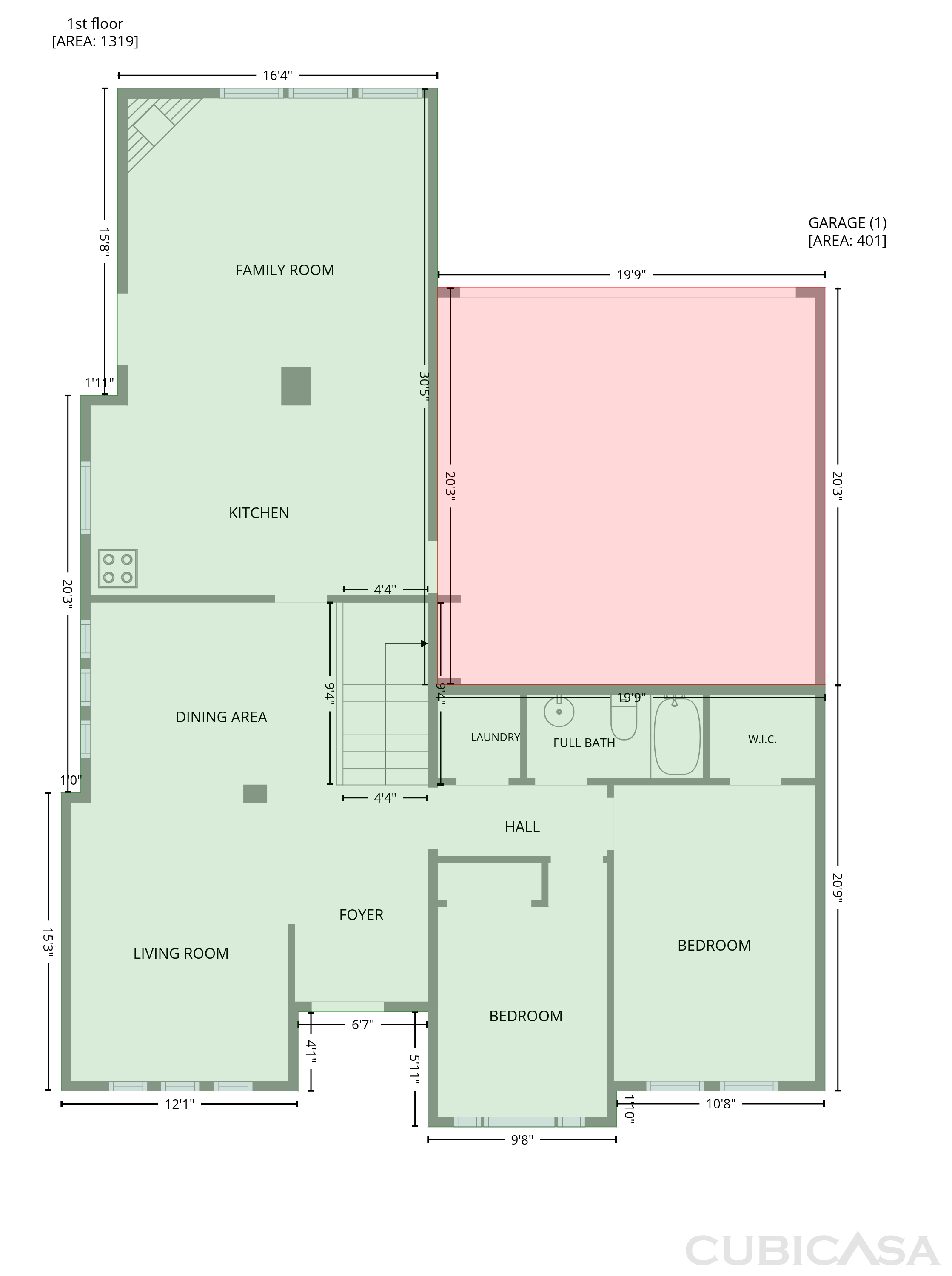 Main Floor of 1416 Willow Wood Dr, Carrollton, TX