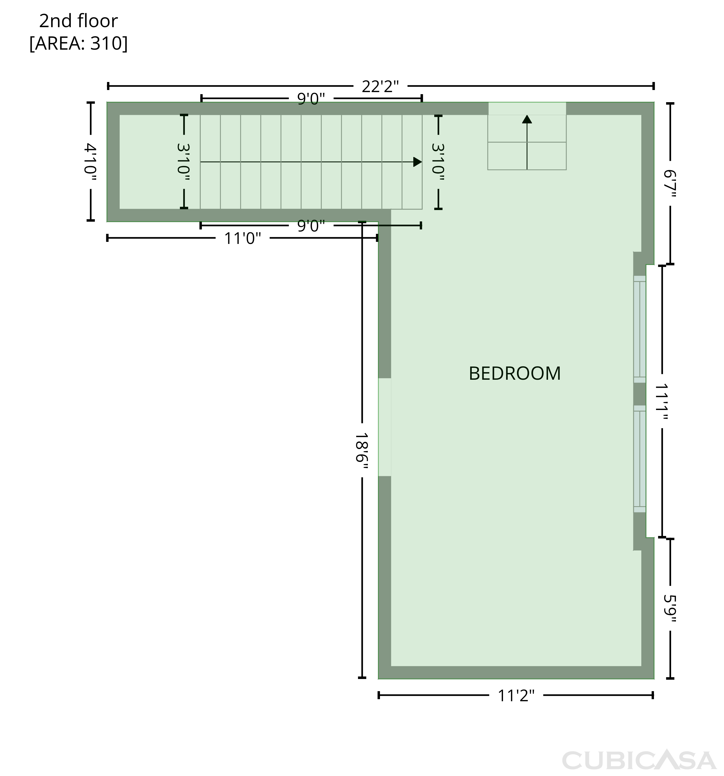 Second Floor of 241 Greenbriar Dr, Livingston, TX