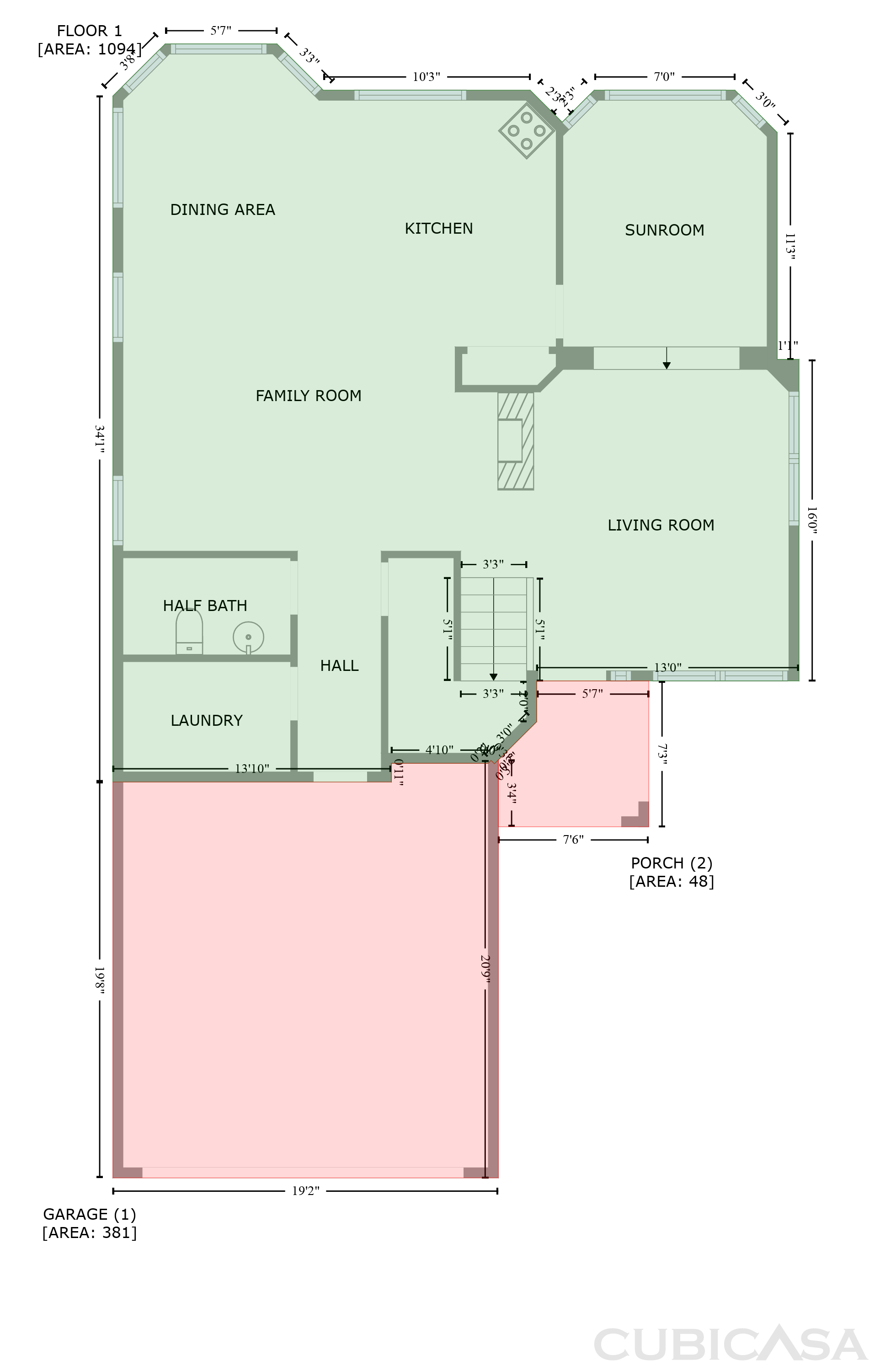 Main Floor of 413 S Lake Mirage Dr, Gilbert, AZ