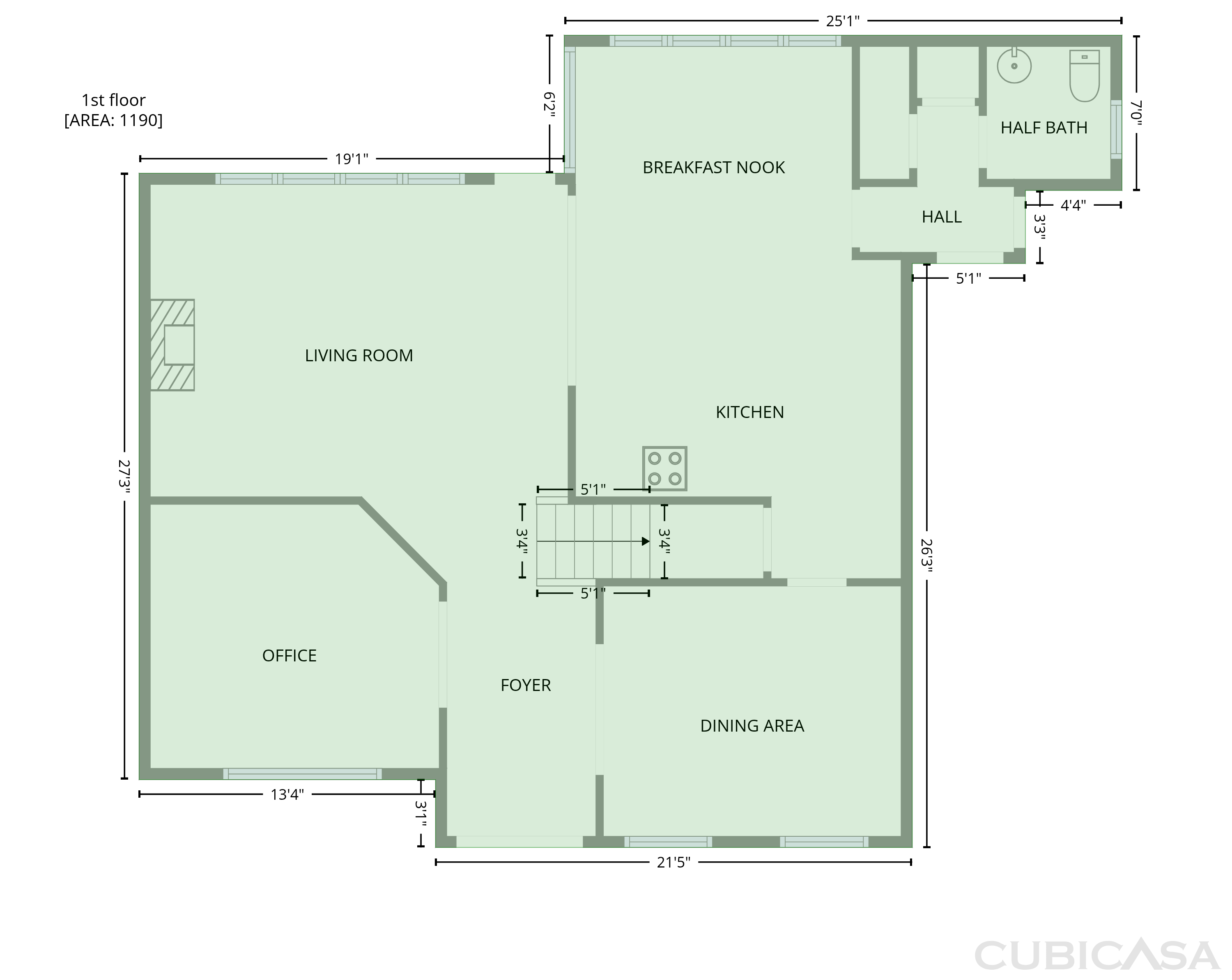 Second Floor of 710 Magalloway Dr, Cary, NC