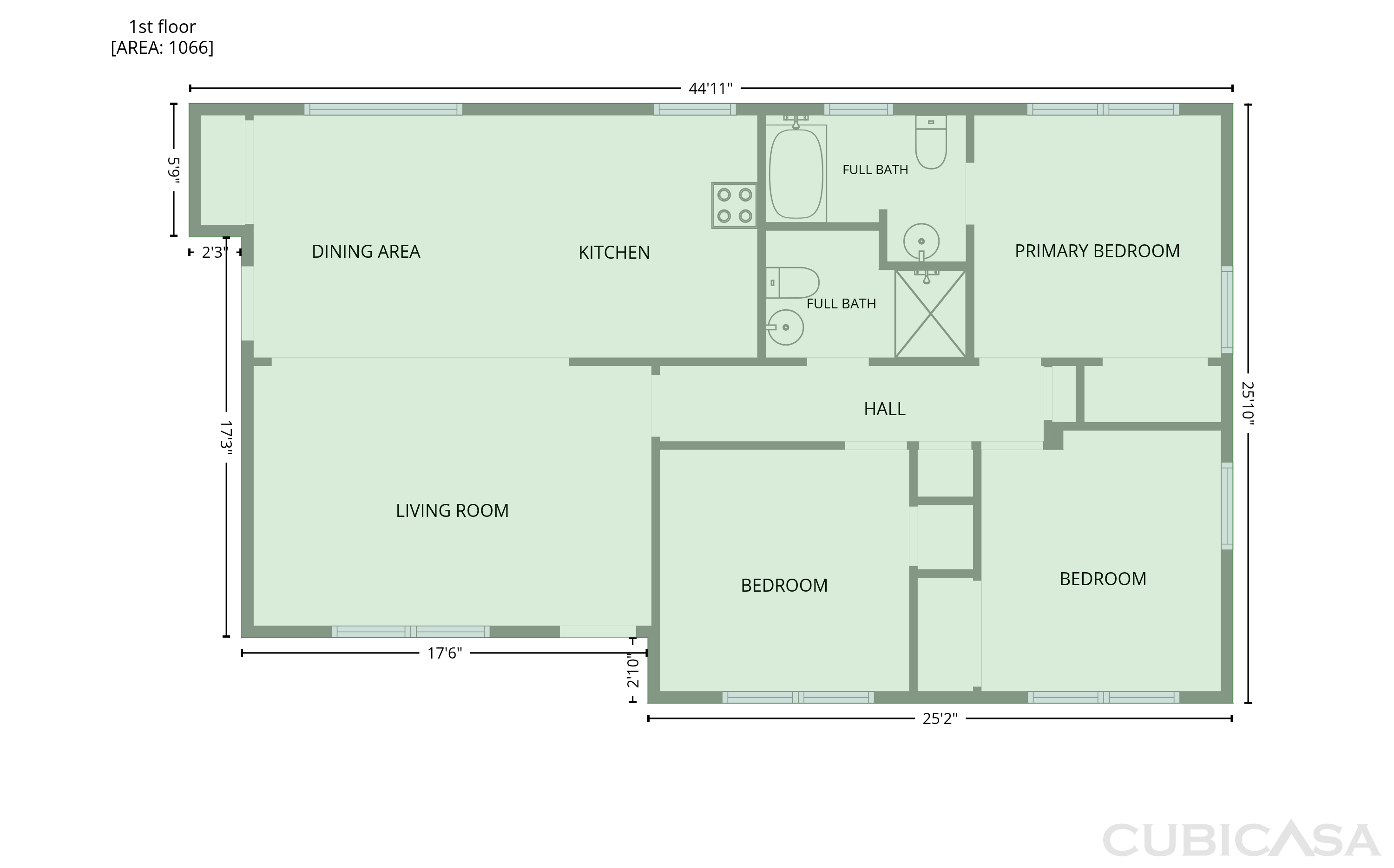 Main Floor of 4059 Canby Ln, Decatur, GA