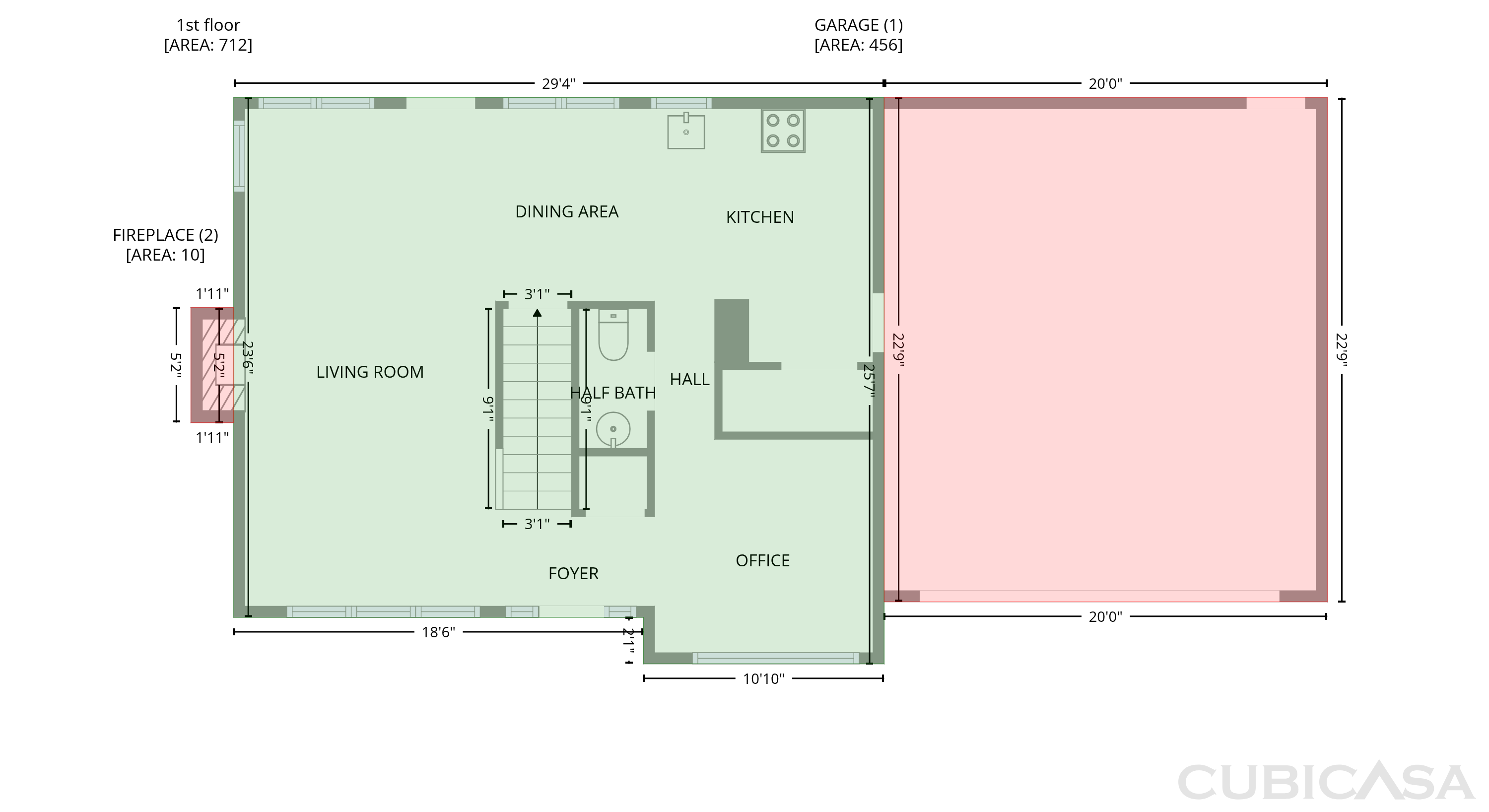 Main Floor of 4975 Bentridge Dr NW, Concord, NC