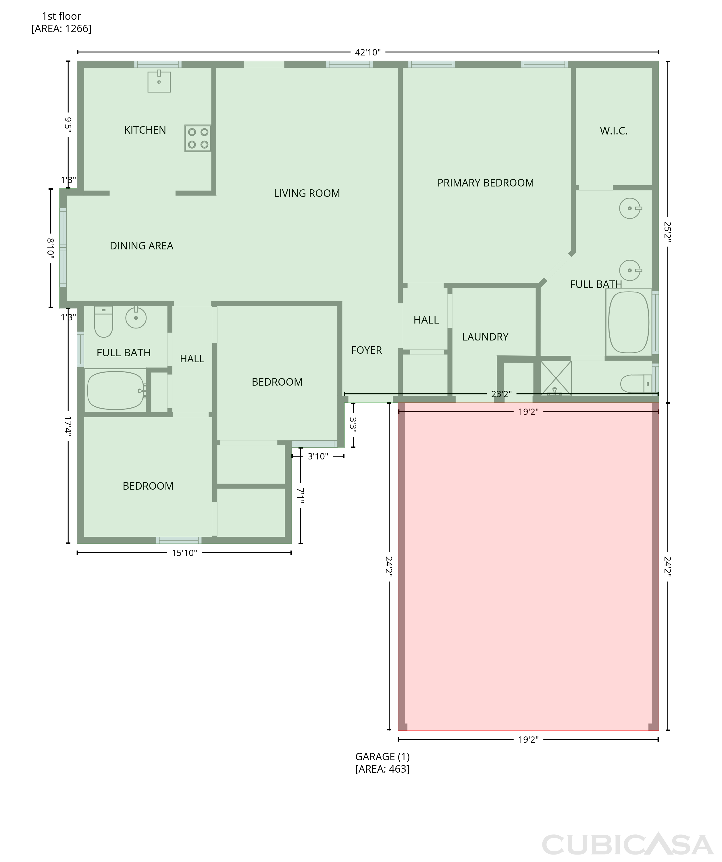 Main Floor of 208 Comanche Trl, Alvarado, TX