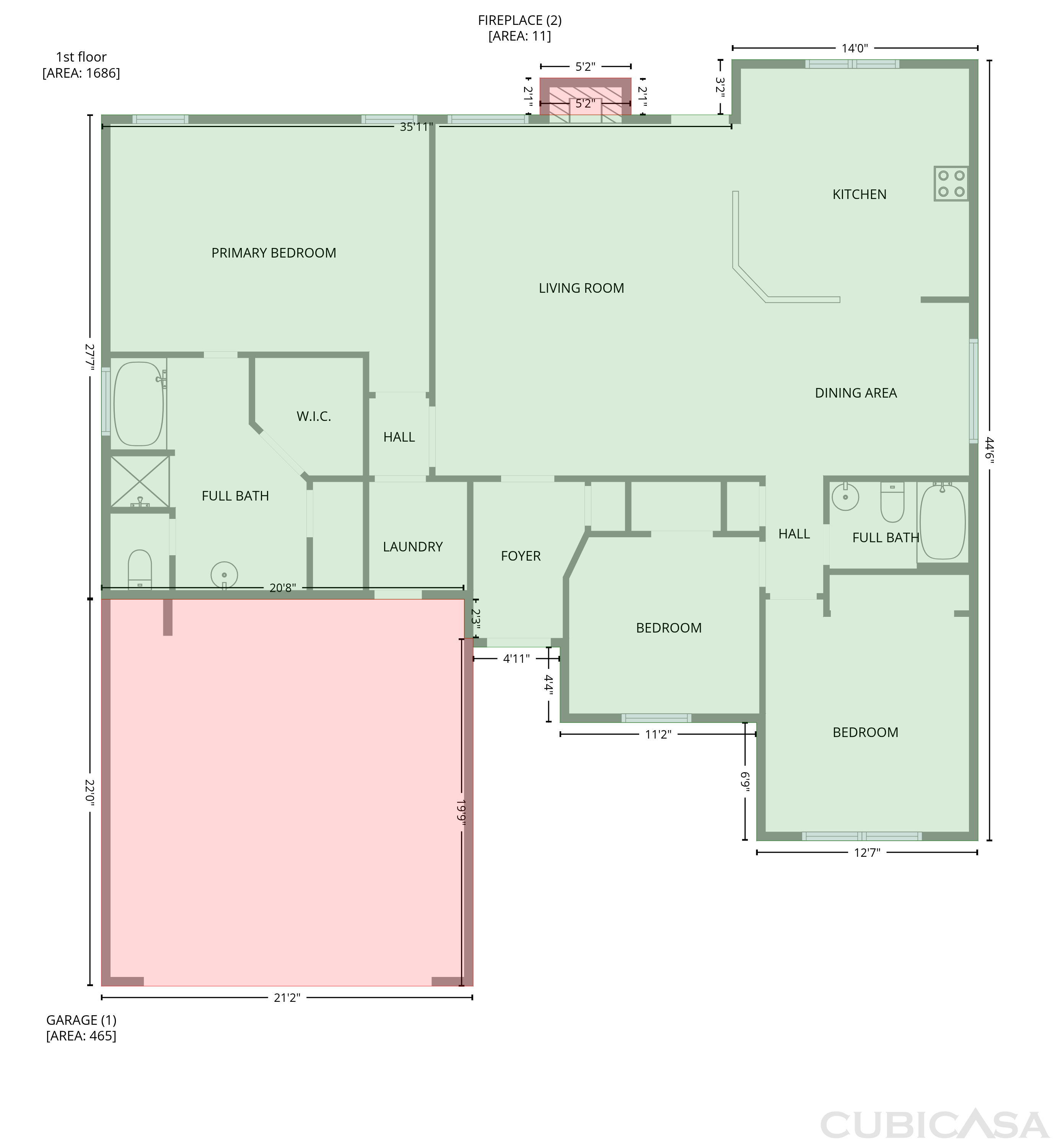 Main Floor of 201 Driftwood Ct, Runaway Bay, TX
