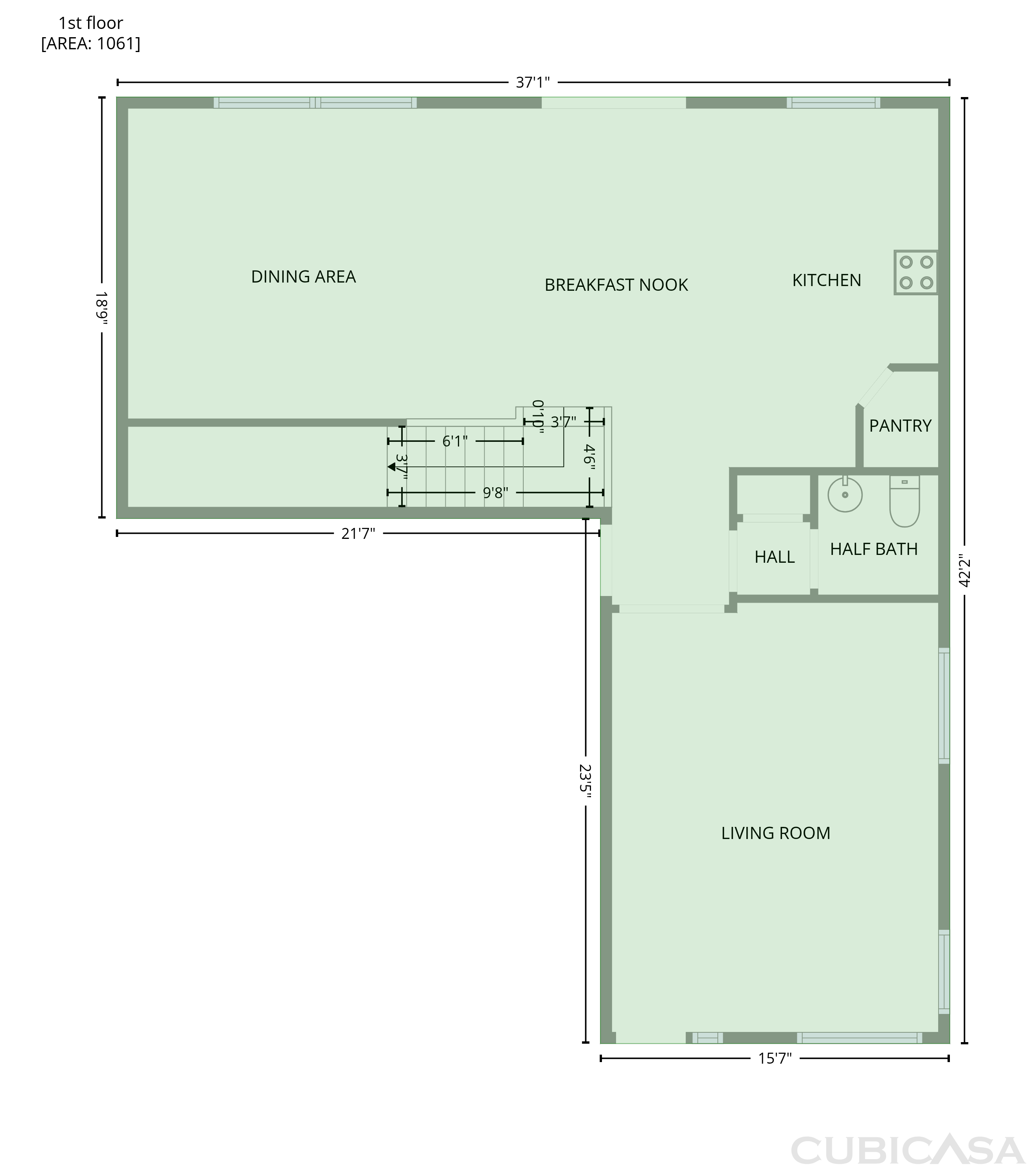 Main Floor of 6823 W Morning Vista Dr, Peoria, AZ