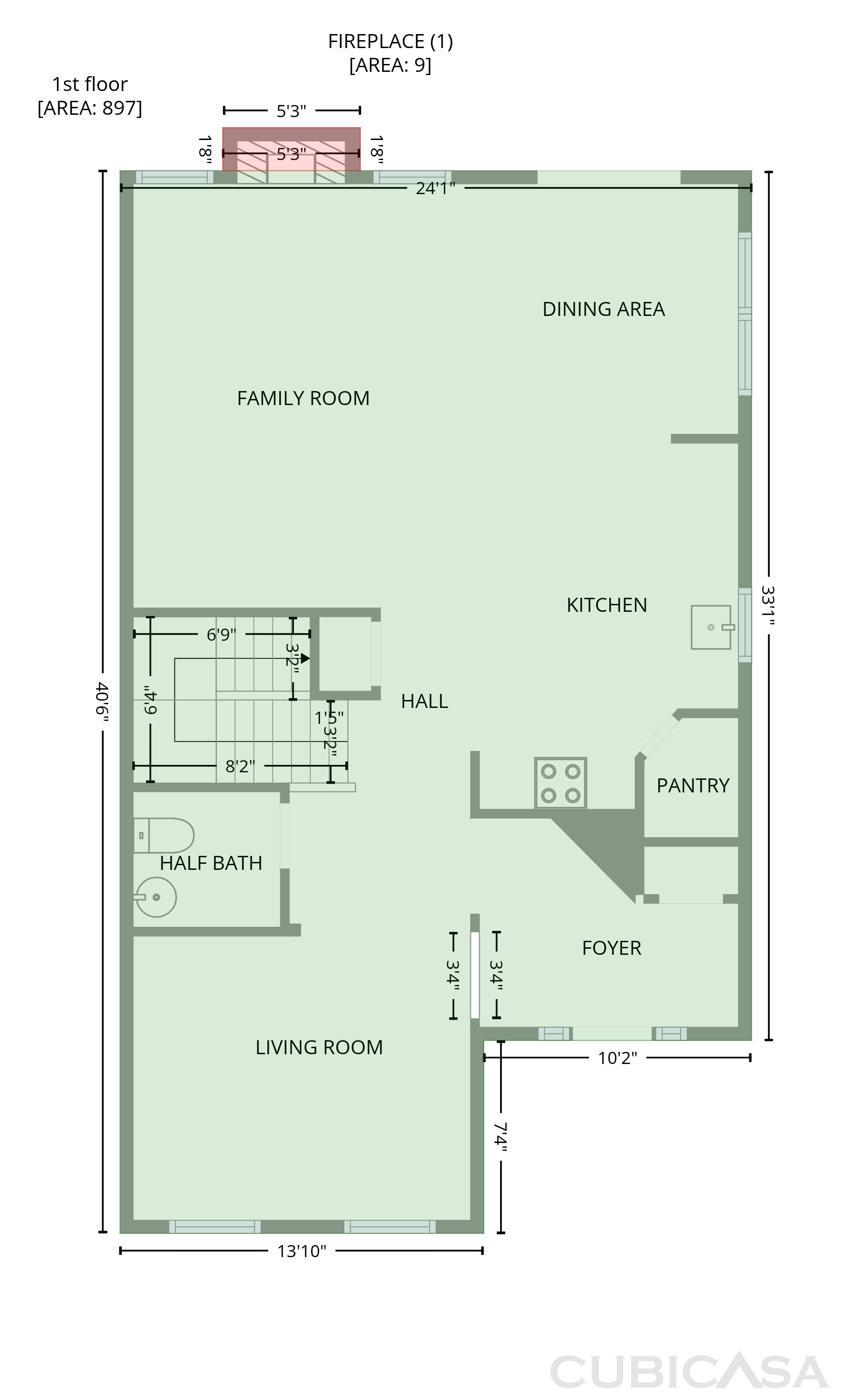 Main Floor of 195 Lotz Dr, Summerville, SC