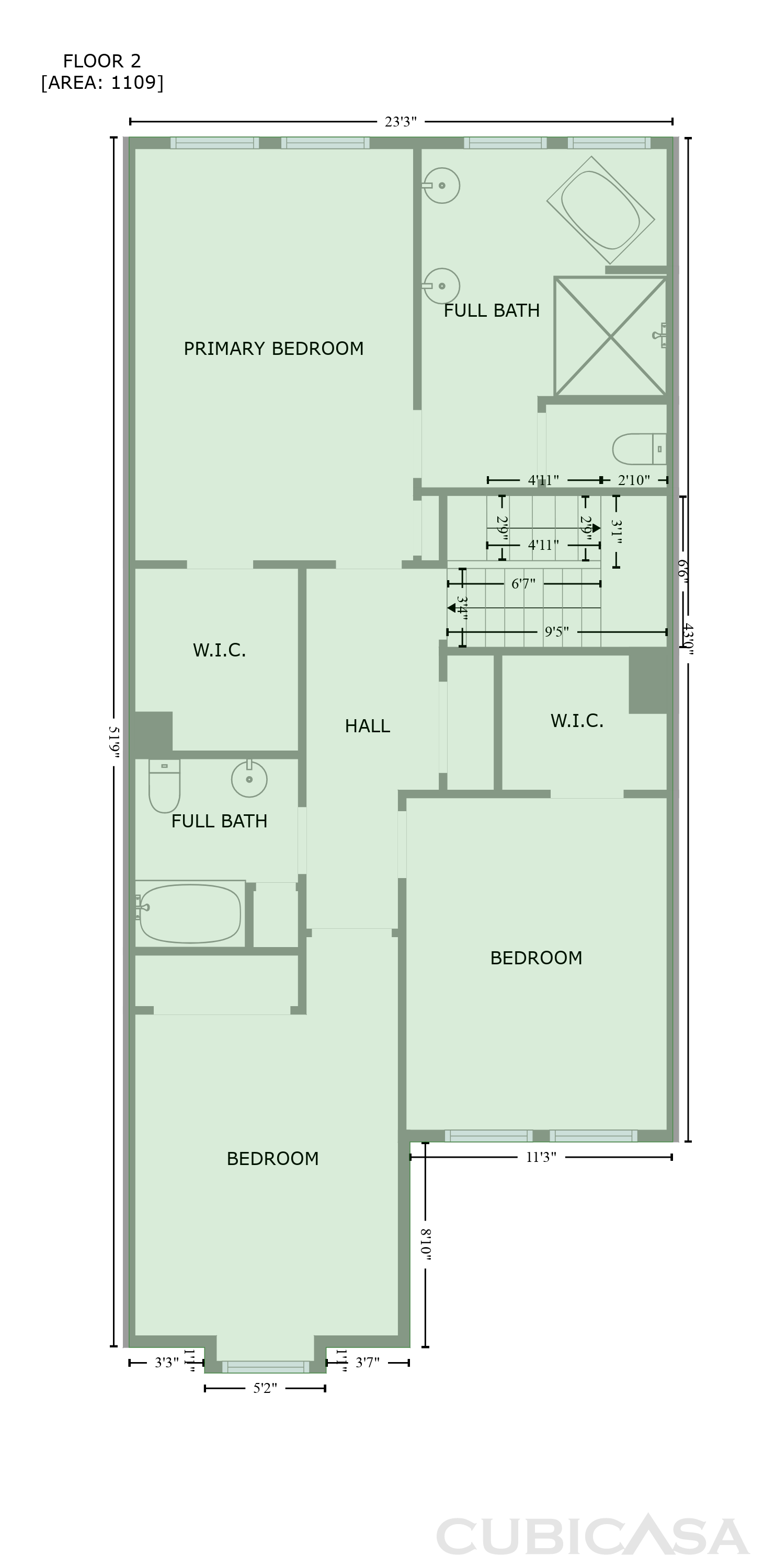 Second Floor of 915 Woodbridge Ct, Safety Harbor, FL
