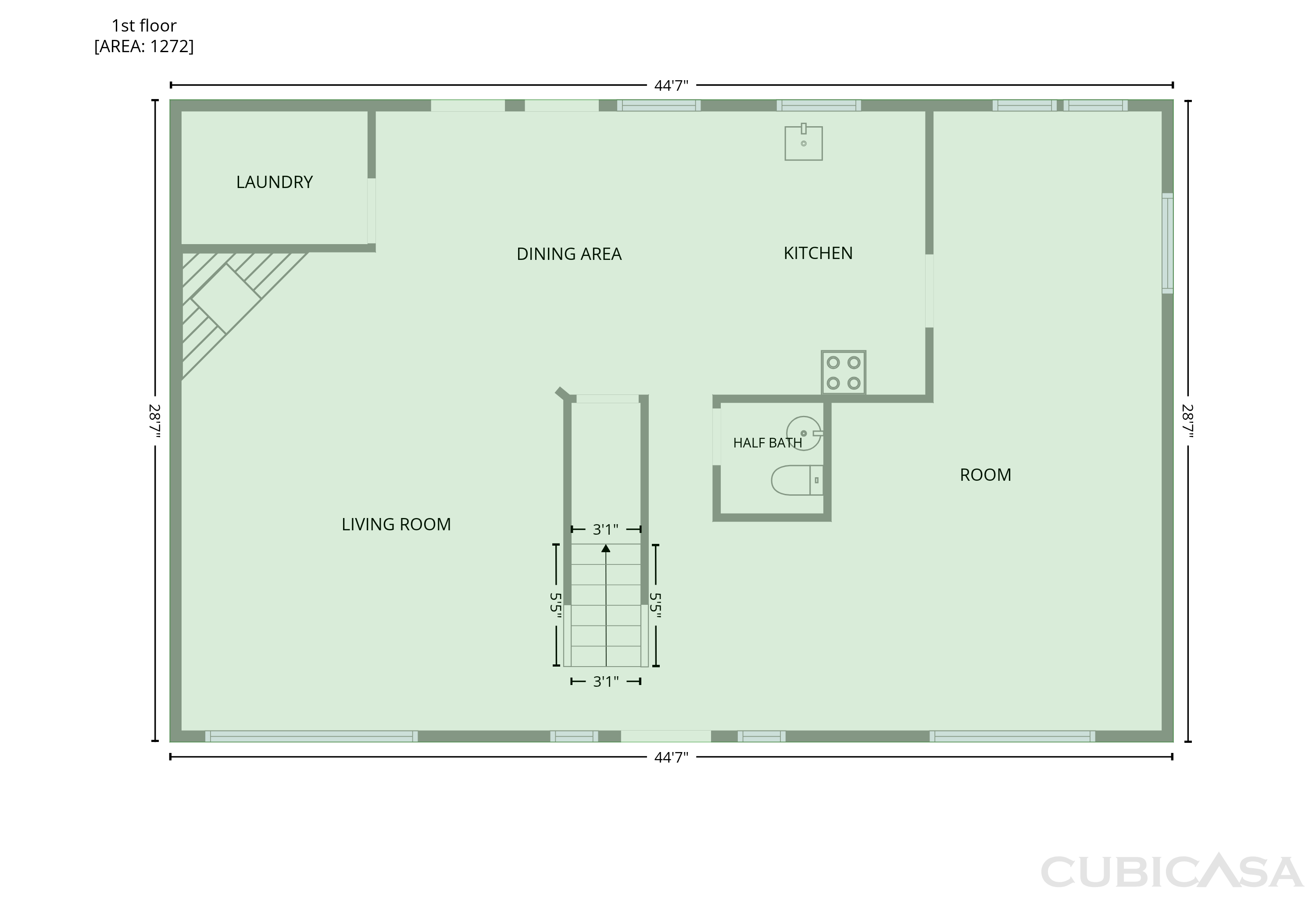 Main Floor of 2405 Waterloo Ln, Mesquite, TX