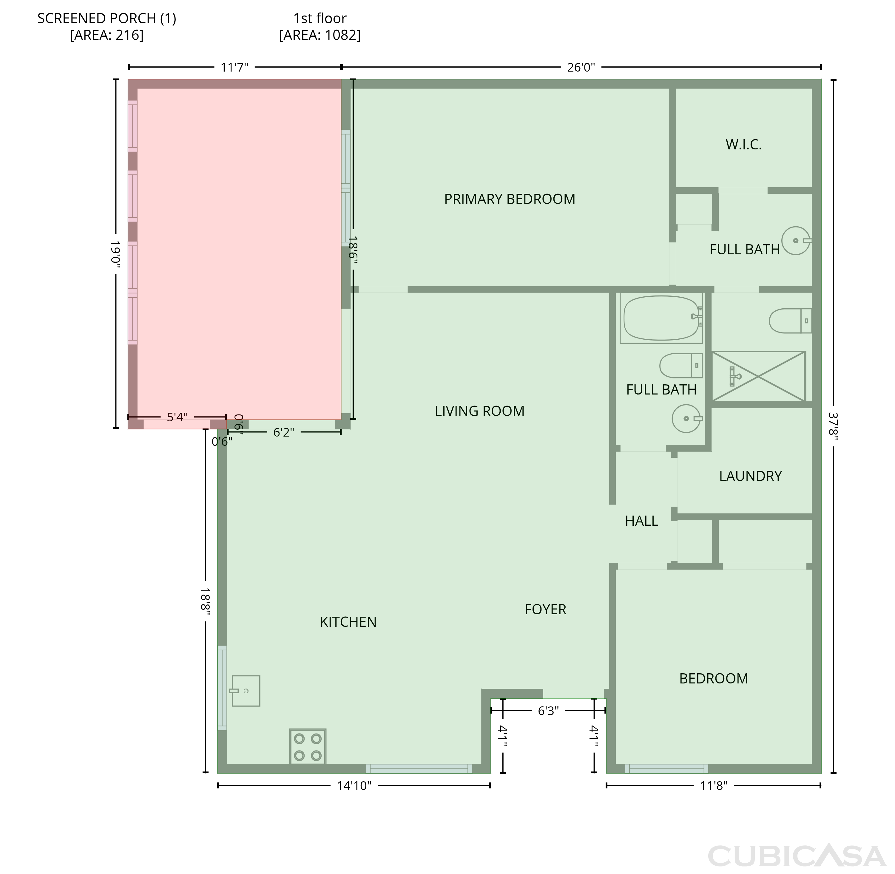 Main Floor of 444 Hunter Cir, Kissimmee, FL