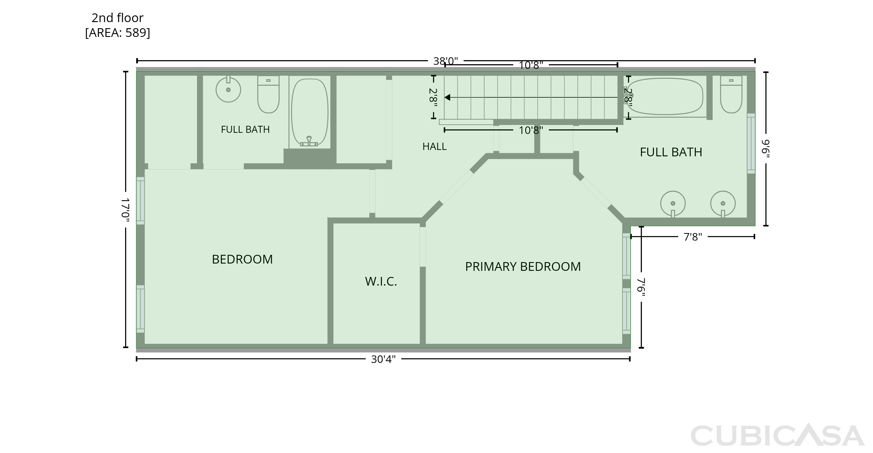 Second Floor of 10523 Trolley Run Dr, Cornelius, NC