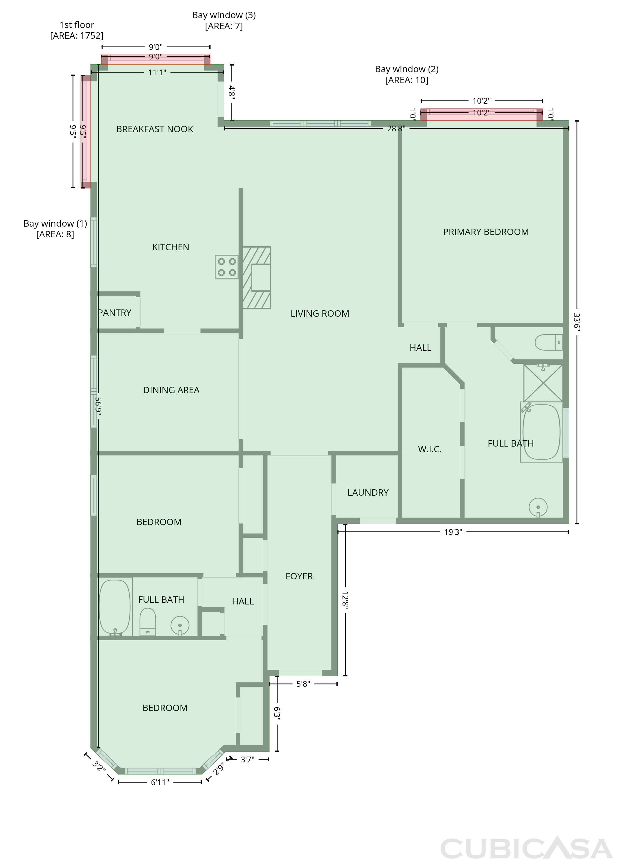 Main Floor of 2516 Fairway View Dr, Burleson, TX