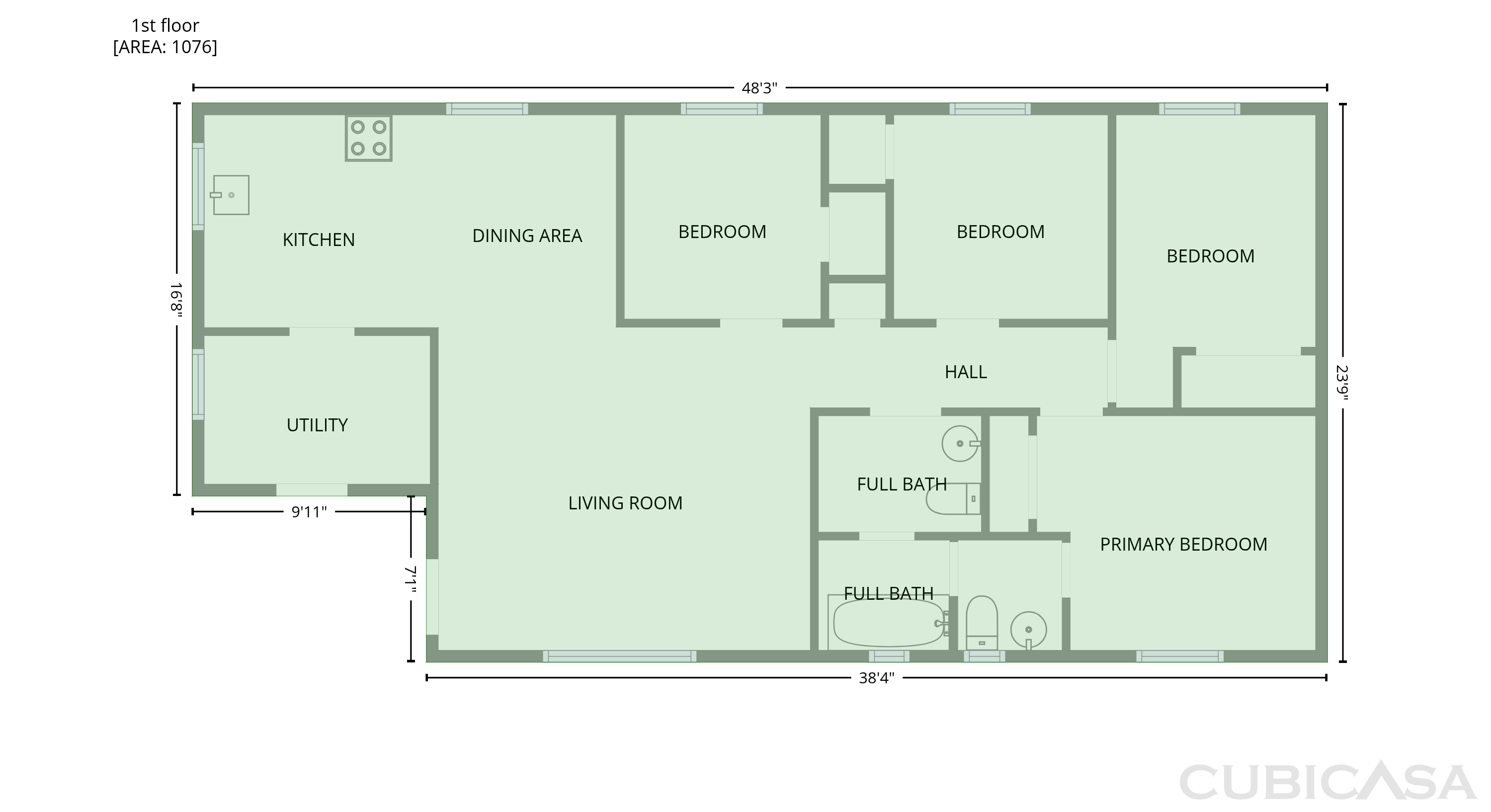 Second Floor of 308 N 30th St, Fort Pierce, FL