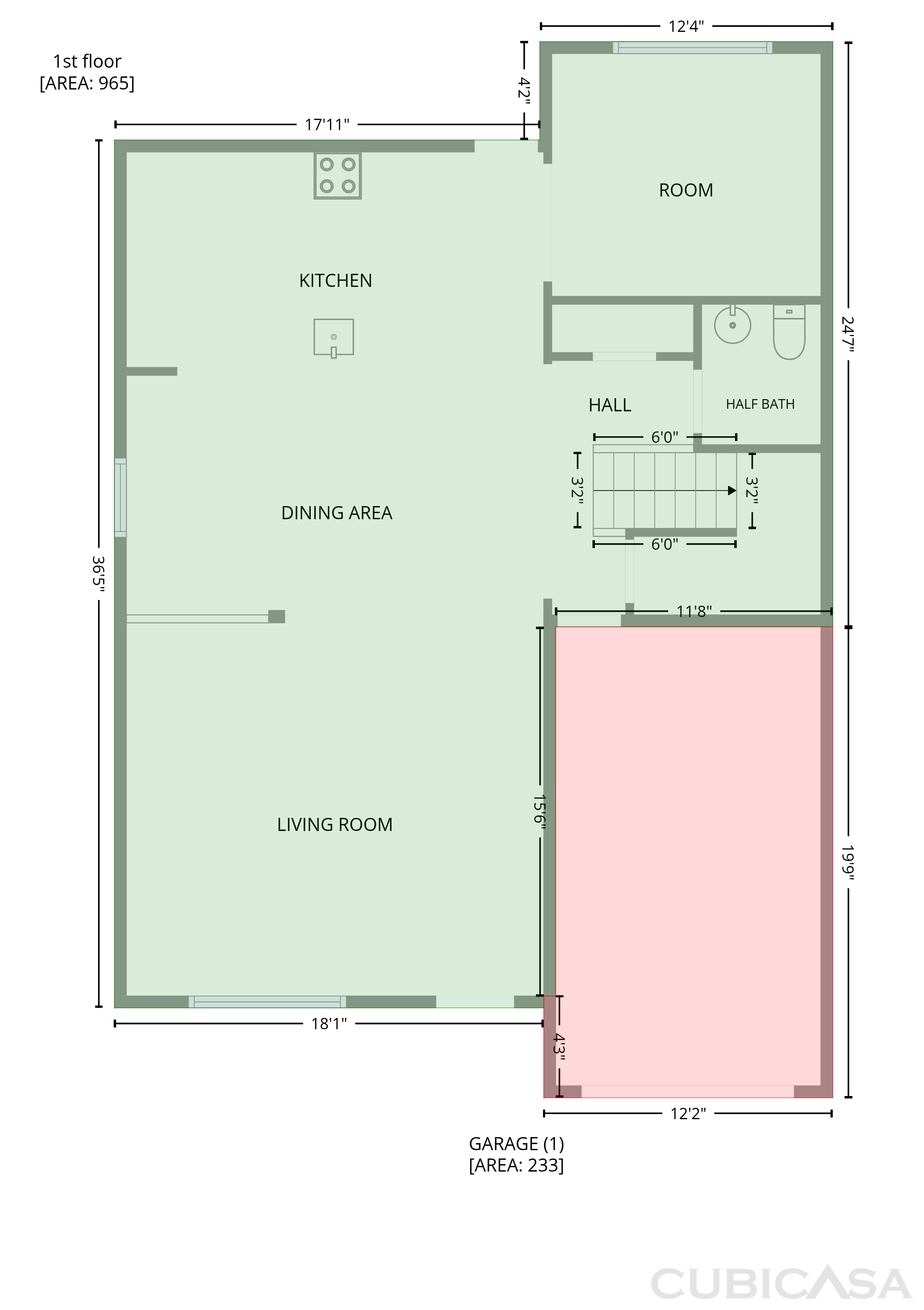 Main Floor of 5138 Red Poll Dr, Greensboro, NC