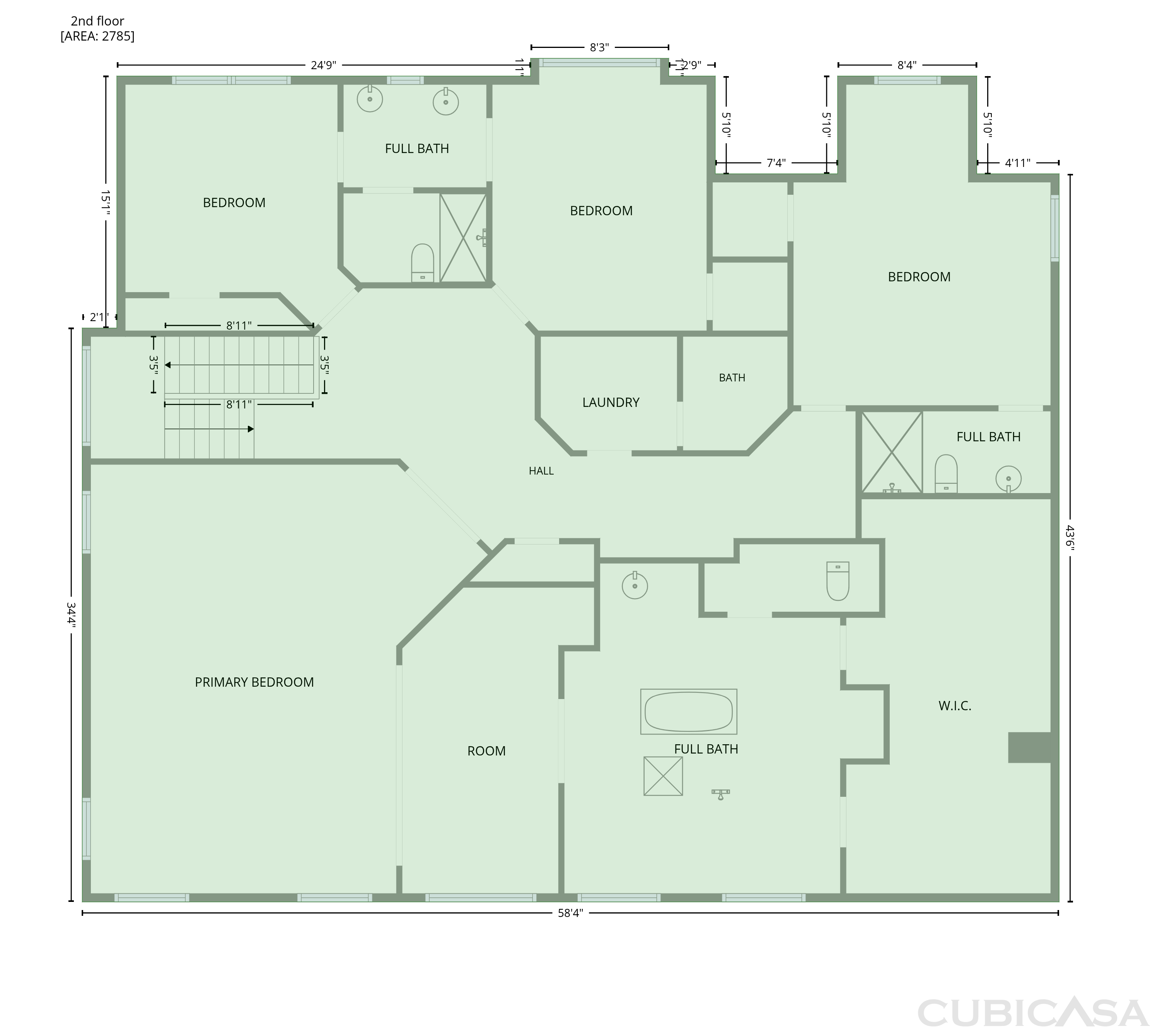Second Floor of 332 Warwick Pl, McDonough, GA