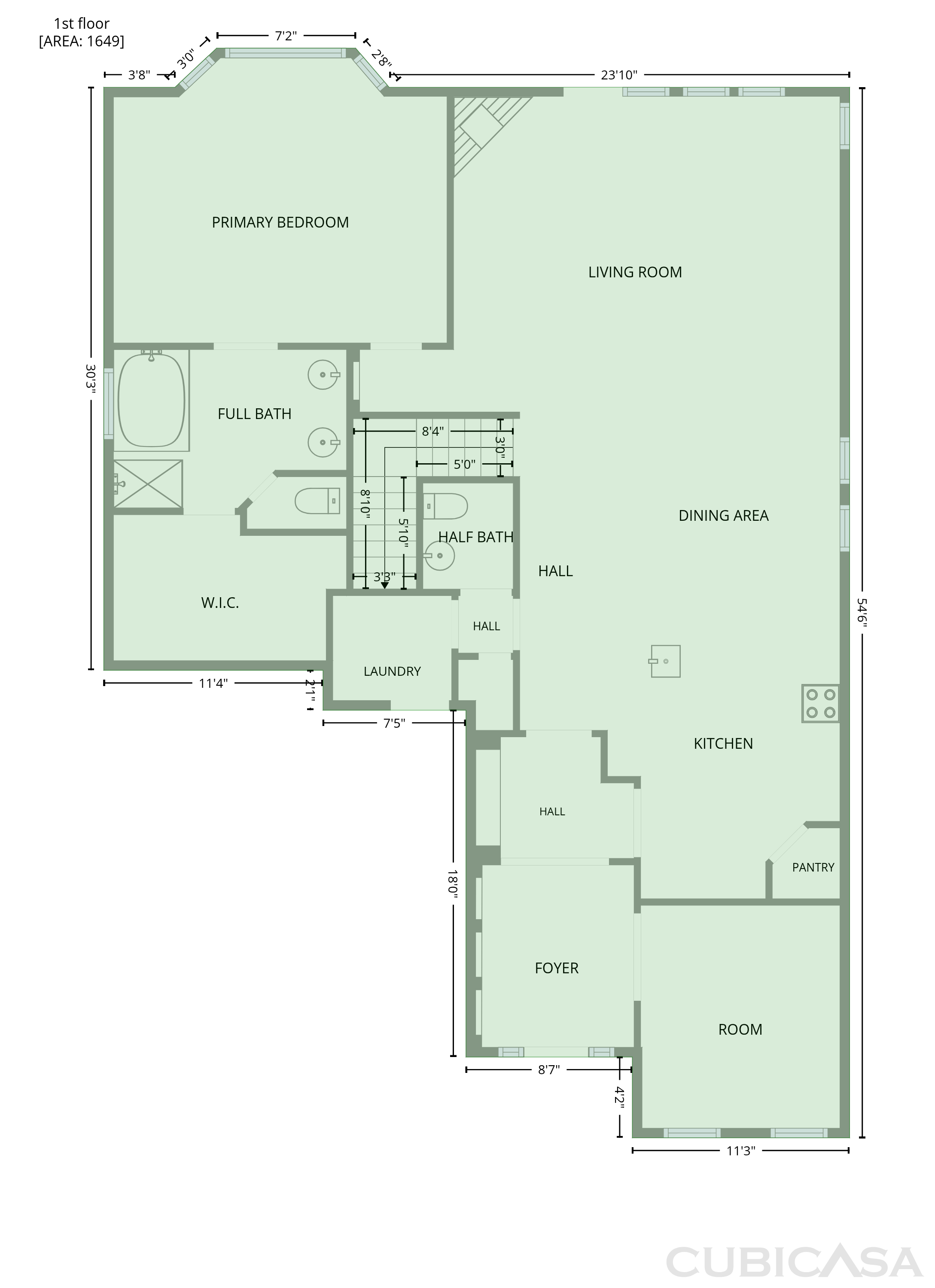 Main Floor of 600 Brock Dr, Anna, TX