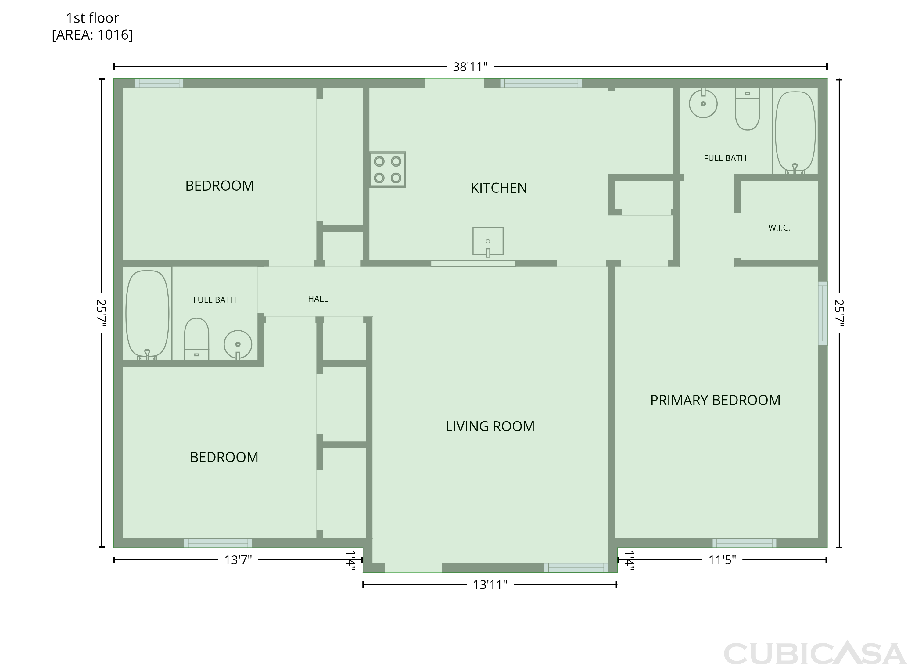 Main Floor of 212 Katie Dr, Sharpsburg, NC