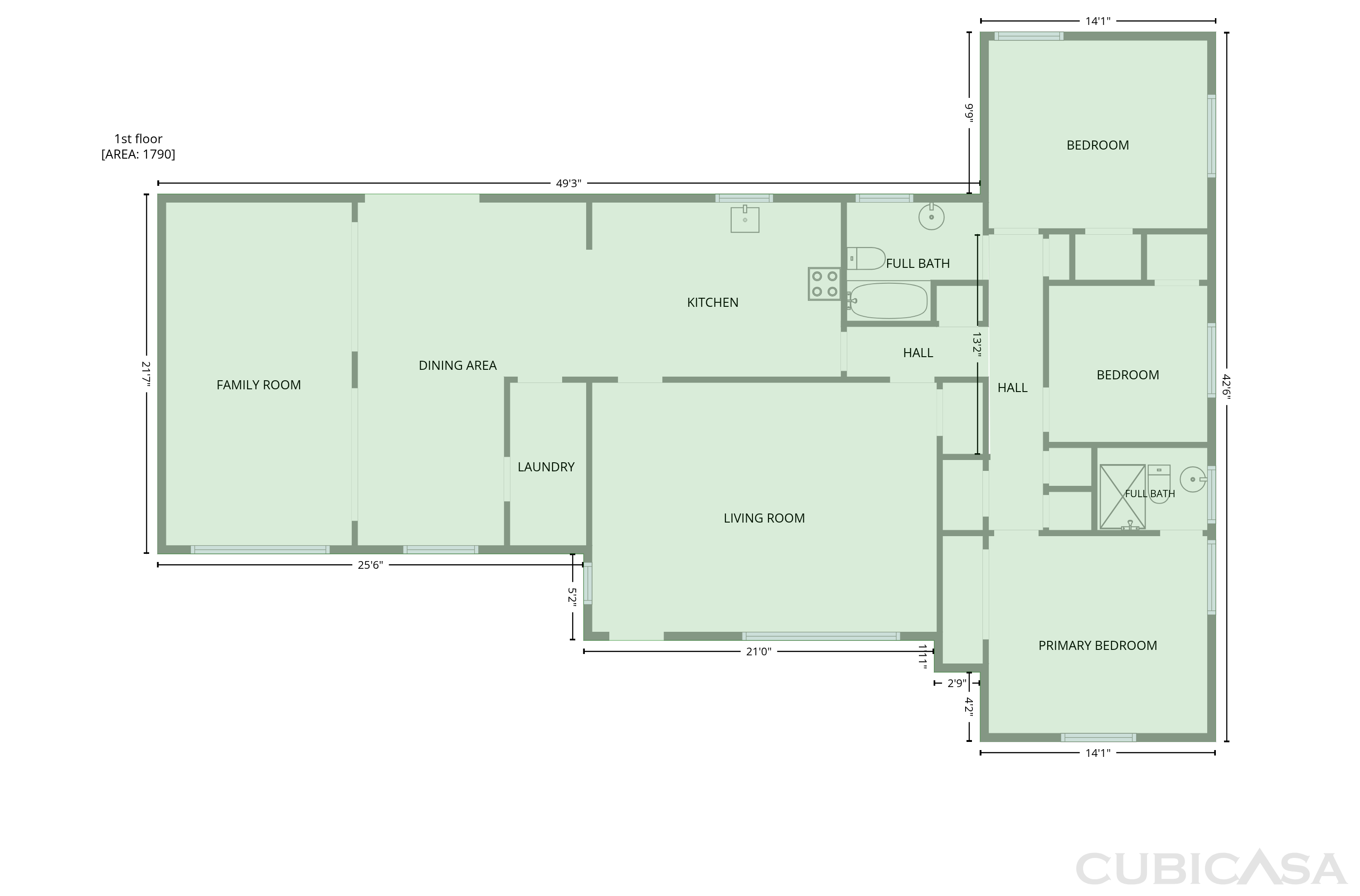 Main Floor of 832 Central Dr, Bedford, TX