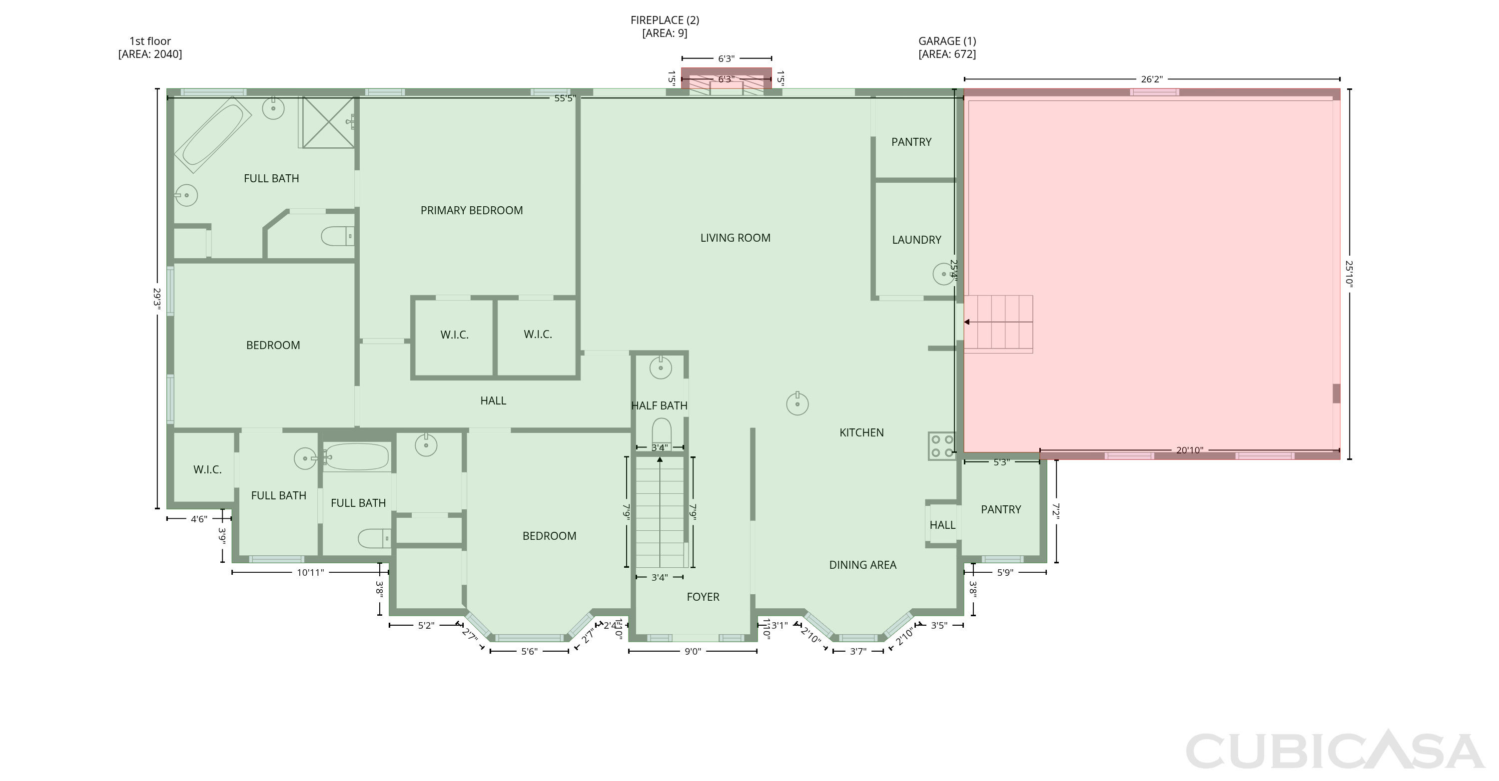 Main Floor of 815 Reid Town Rd, Fremont, NC