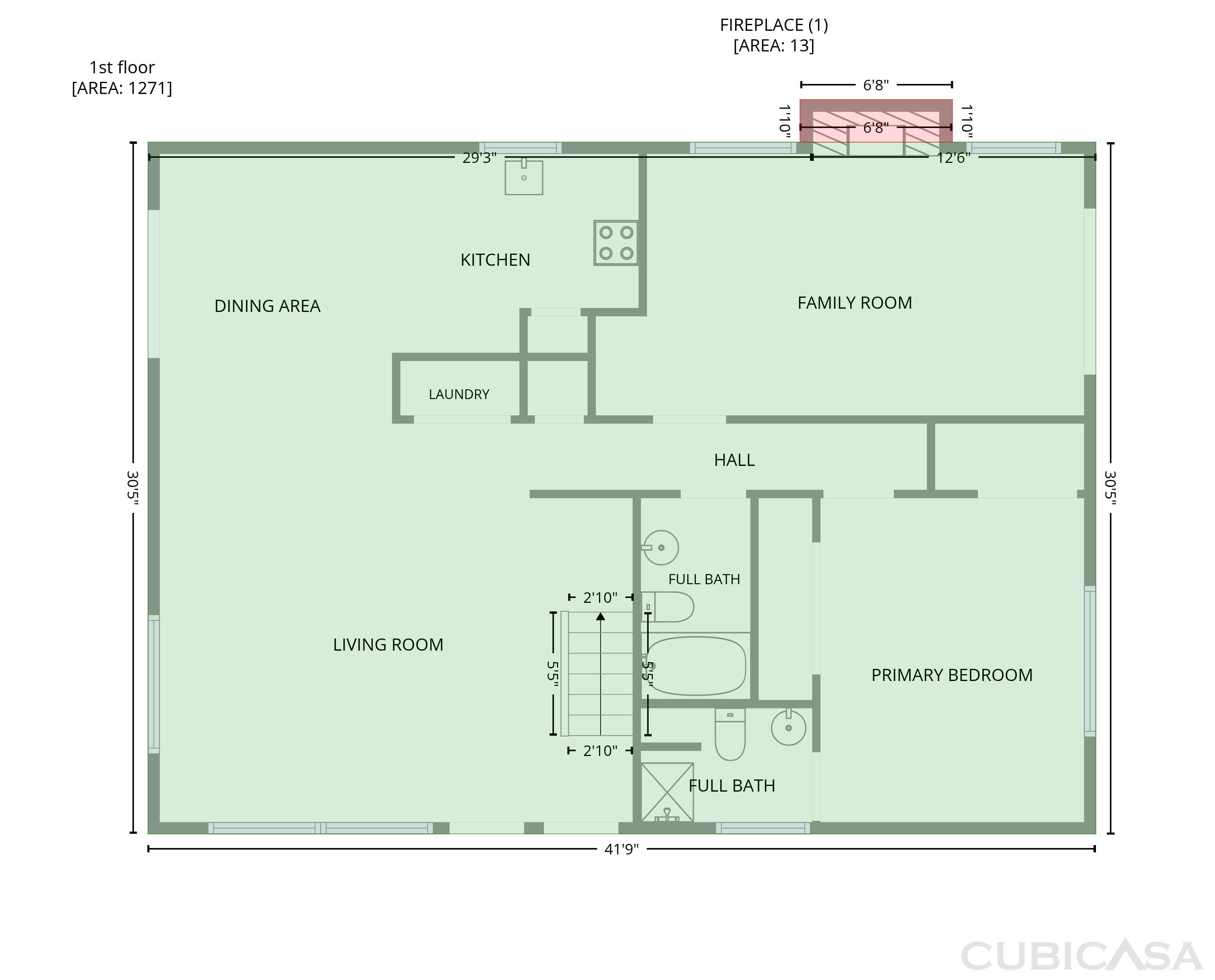 Main Floor of 8092 Alma Mesa Way, Citrus Heights, CA