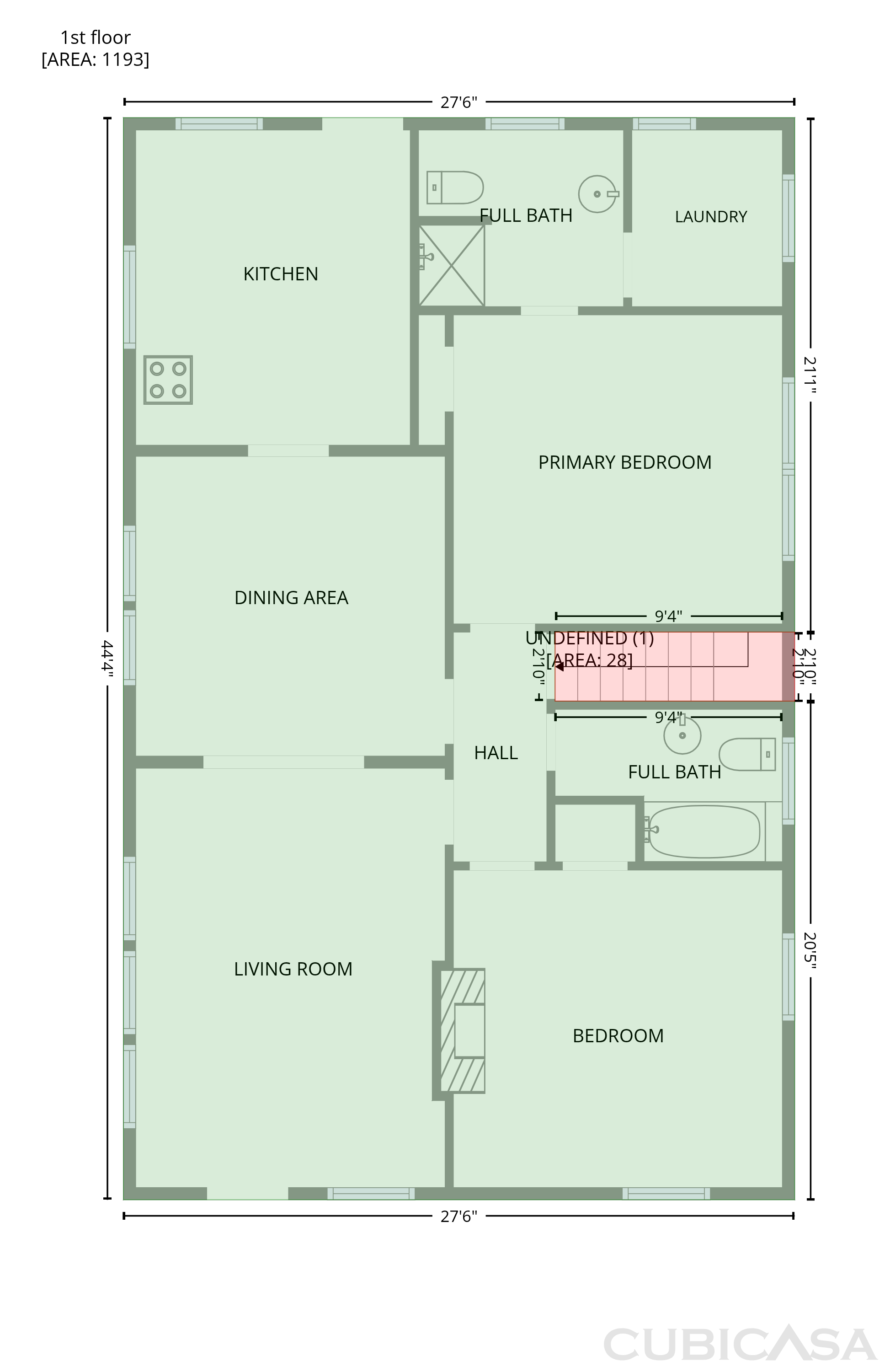 Second Floor of 1470 Graham St SW, Atlanta, GA