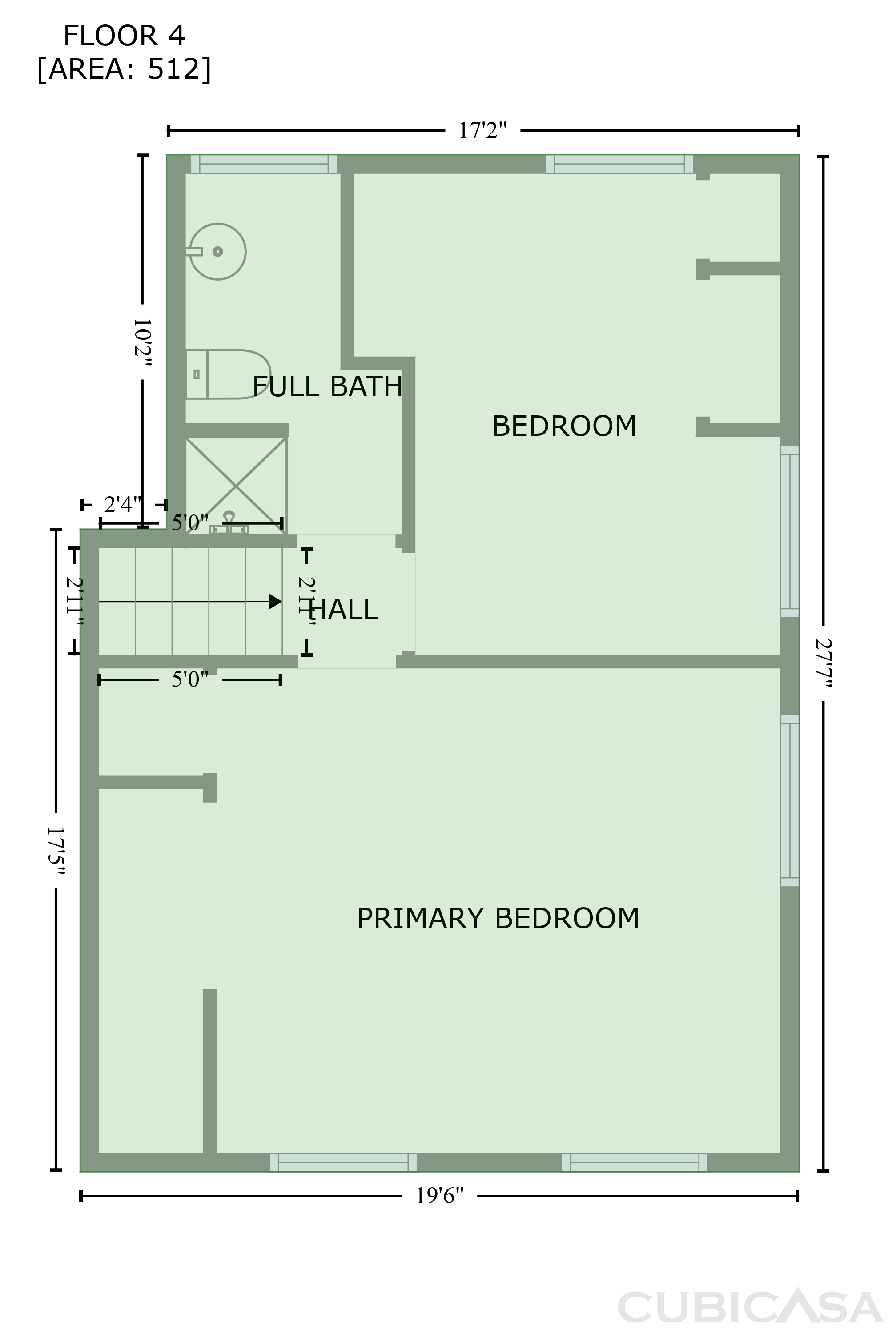 Floor 4 of 78 Washington Ave, South Amboy, NJ
