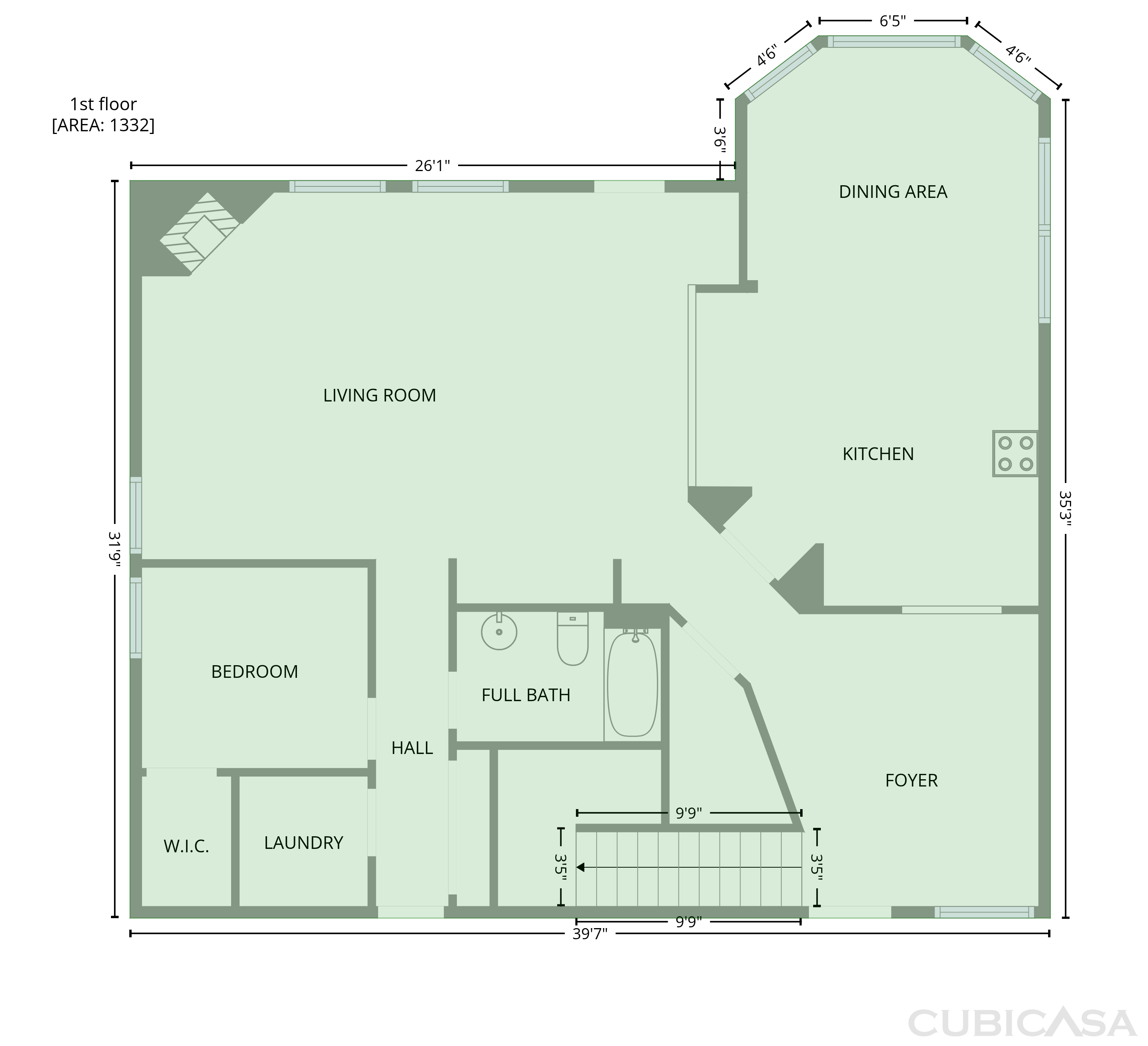 Main Floor of 1313 Reynosa Loop SE, Rio Rancho, NM