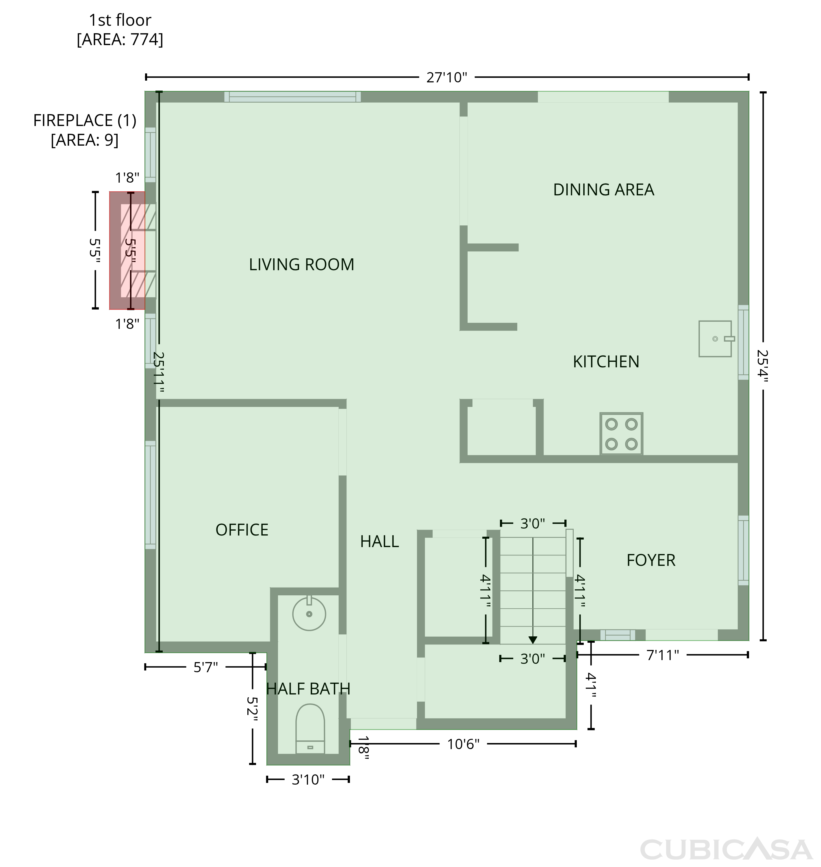 Main Floor of 4919 106th St NE, Marysville, WA