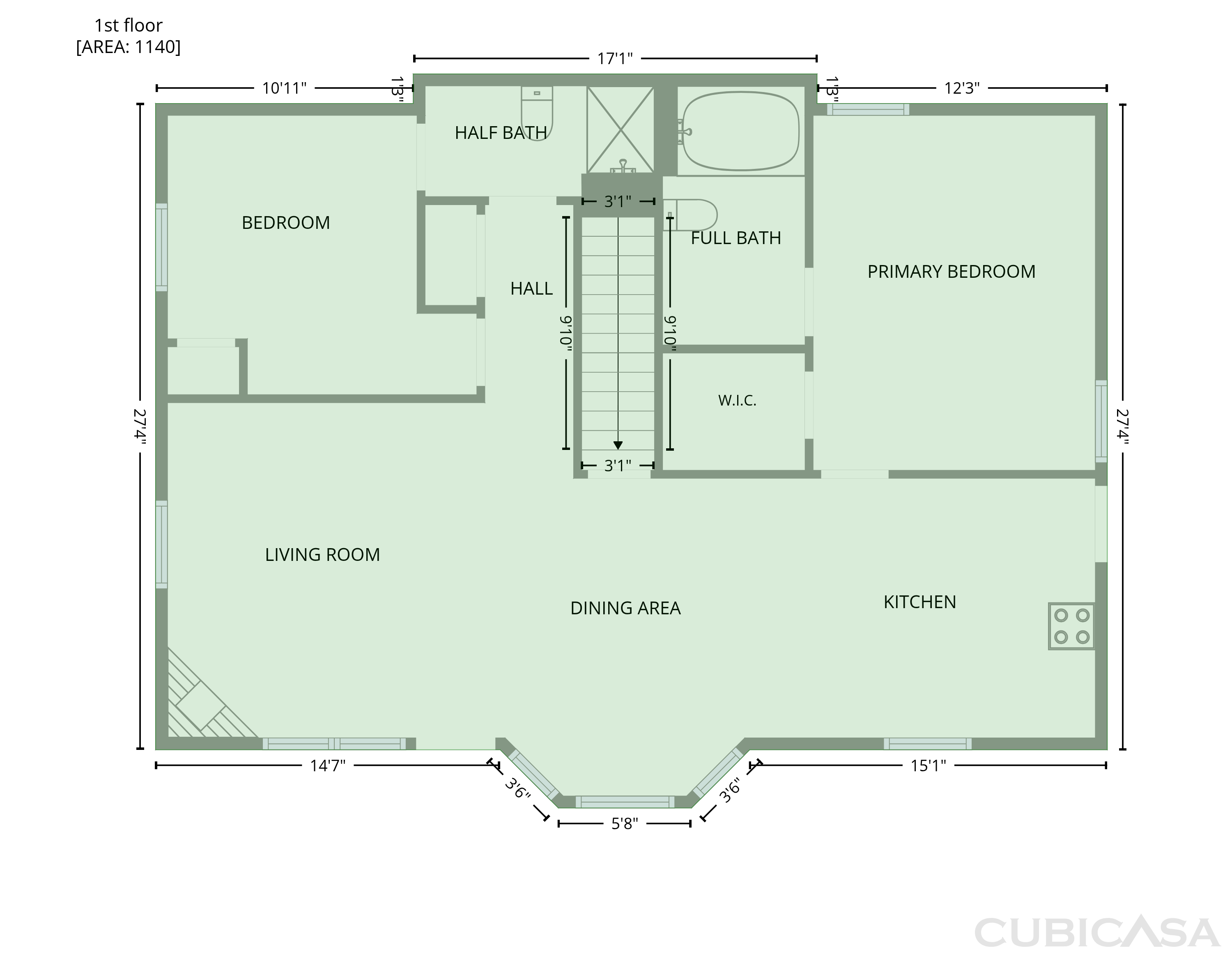 Second Floor of 2039 Slippery Rock Cir, Sevierville, TN