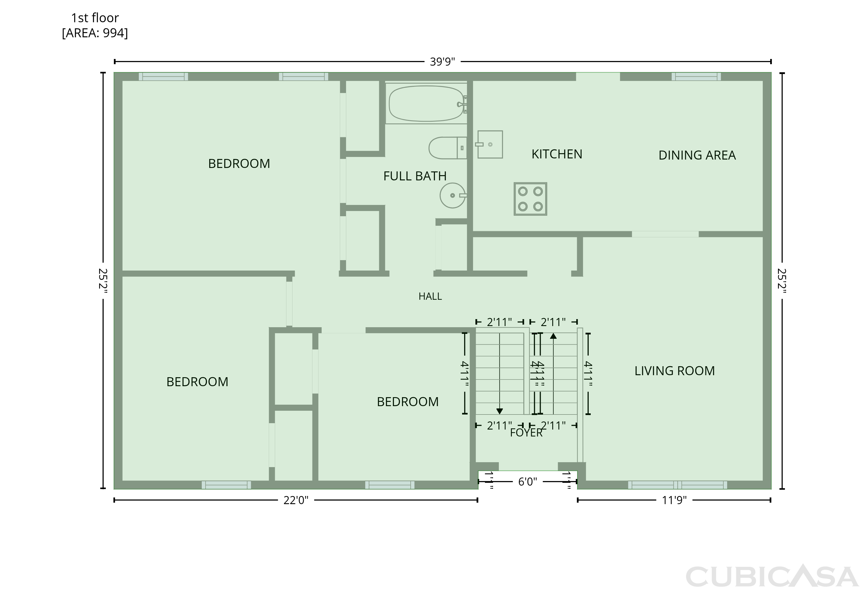 Second Floor of 3108 Cobblestone Dr, Birmingham, AL