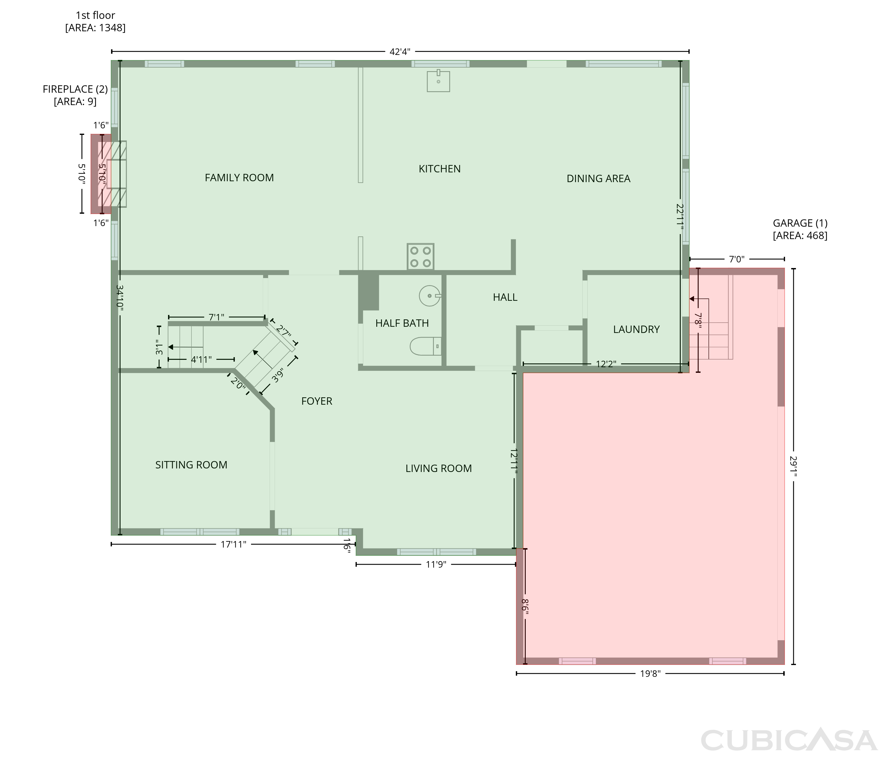 Main Floor of 14725 Grand Forest Ct, South Chesterfield, VA