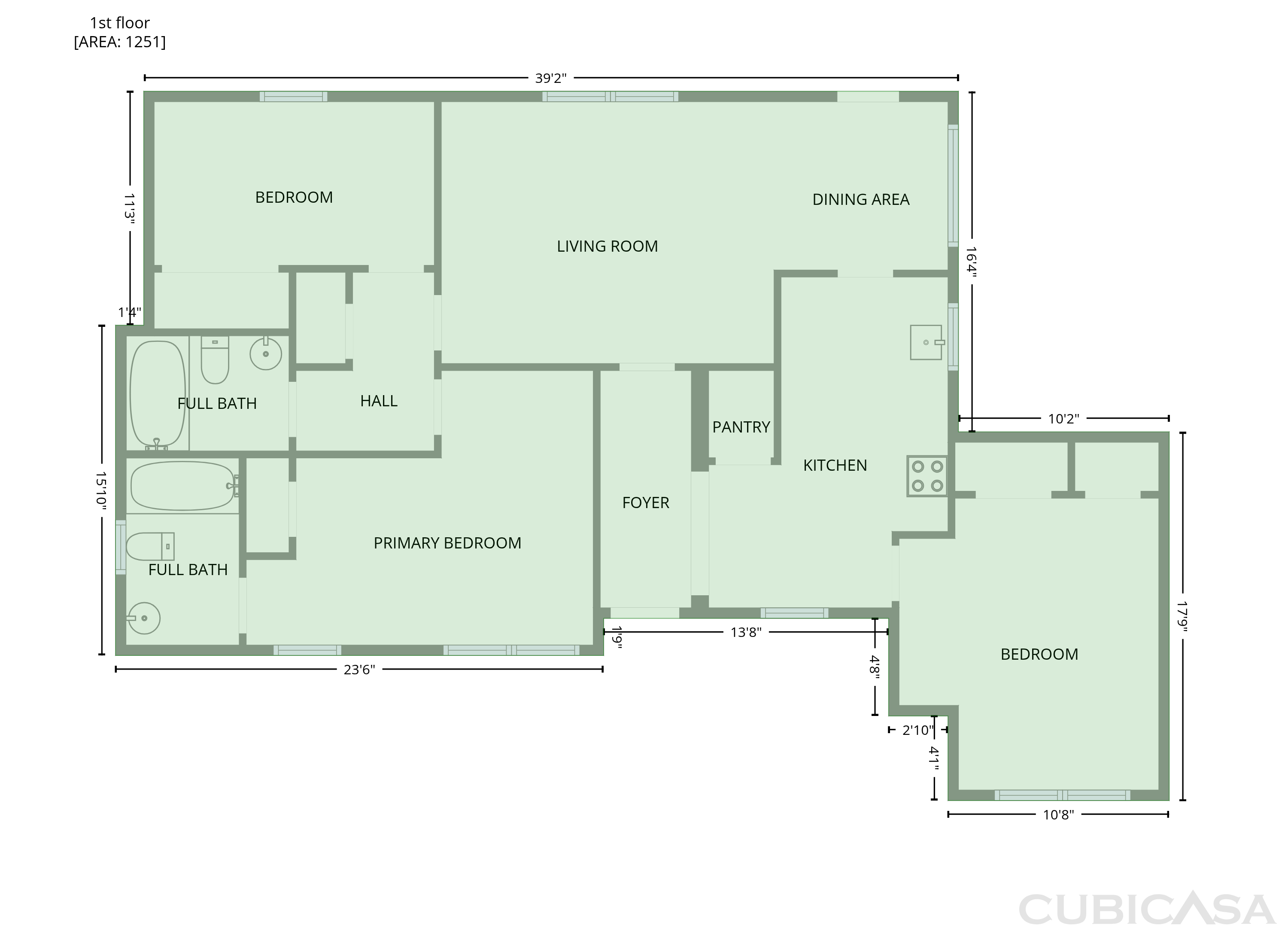 Main Floor of 310 Terrace St, Griffin, GA