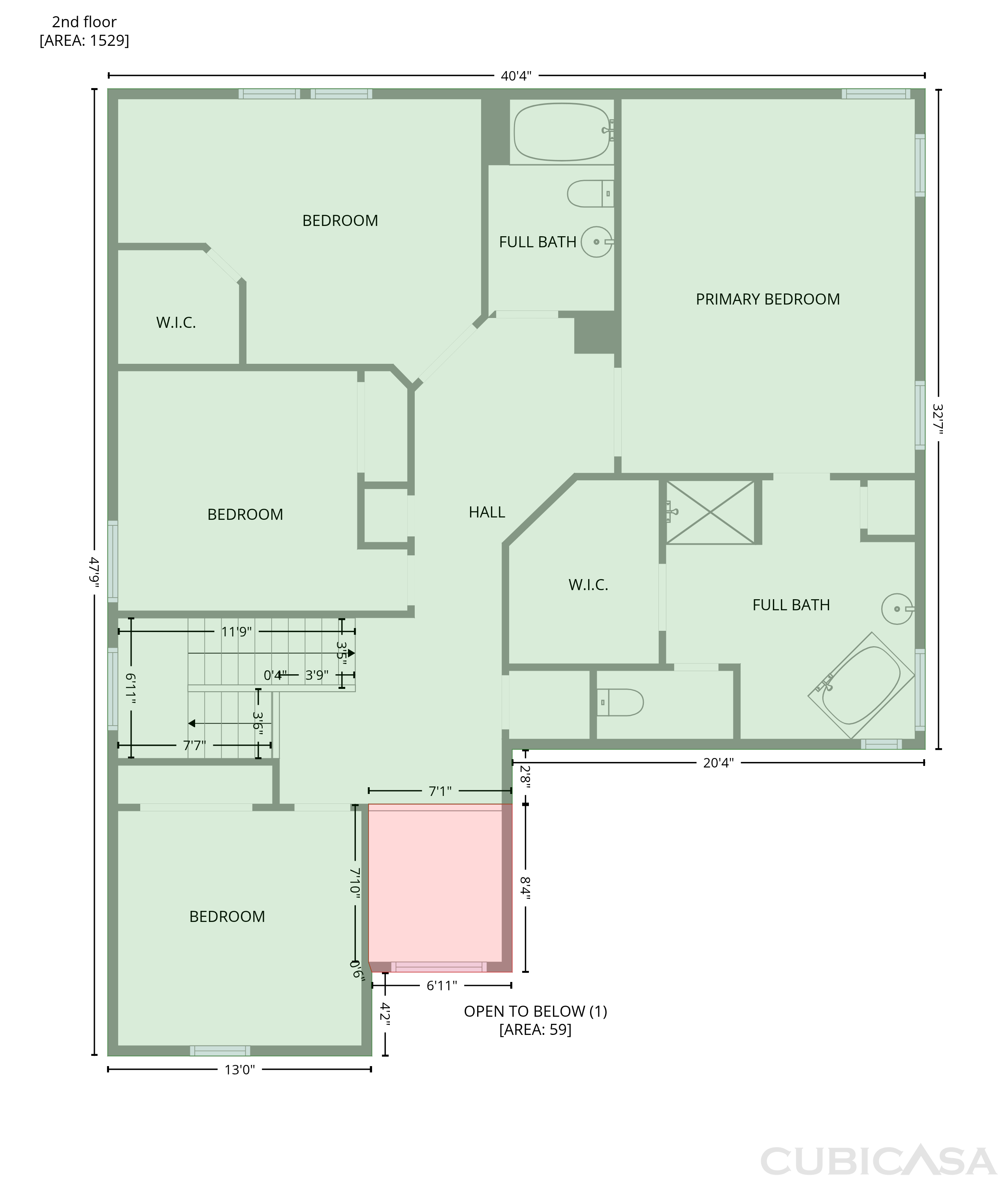 Second Floor of 3367 Turkey Creek Dr, Green Cove Springs, FL