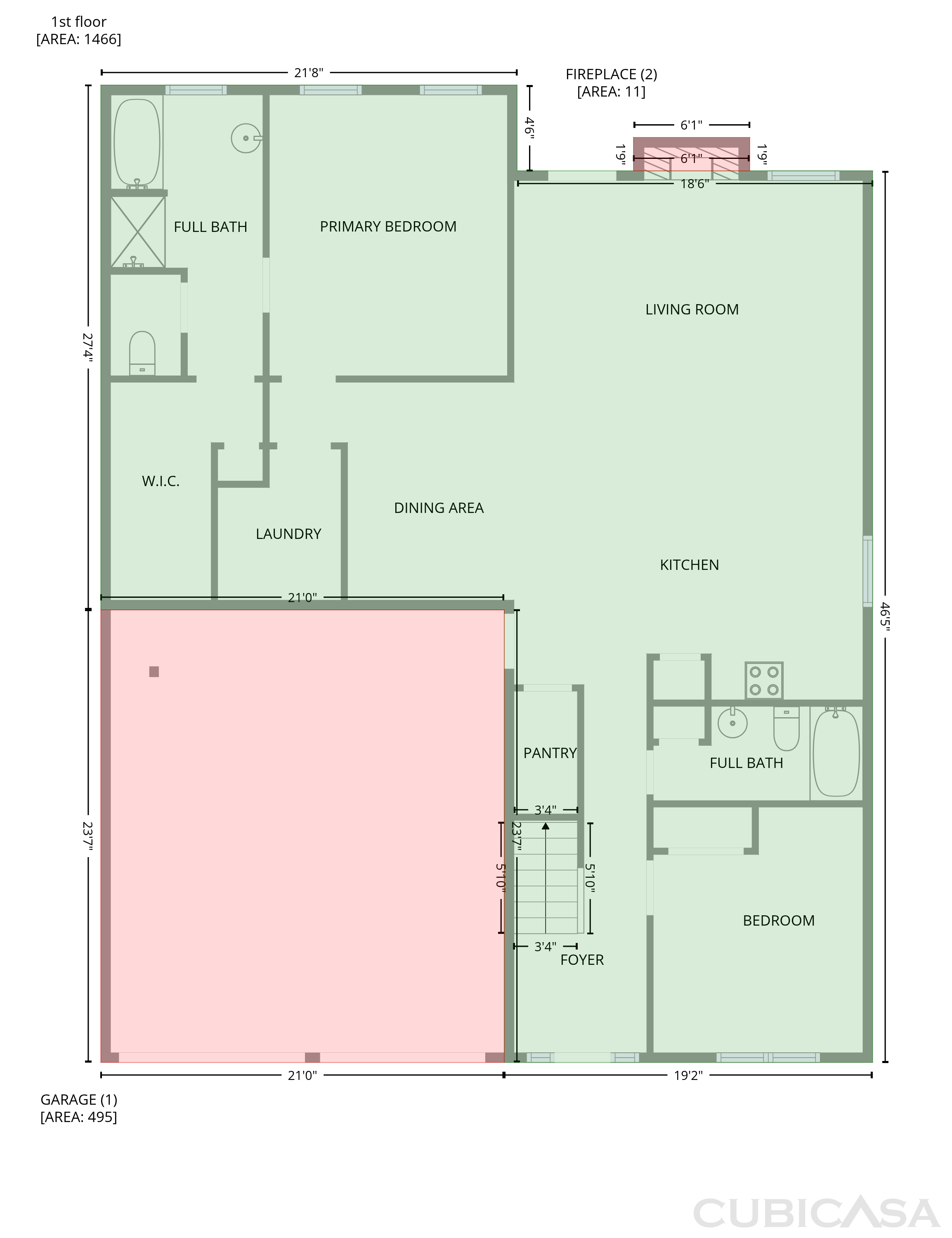 Main Floor of 5047 Little Harbor Way, Acworth, GA