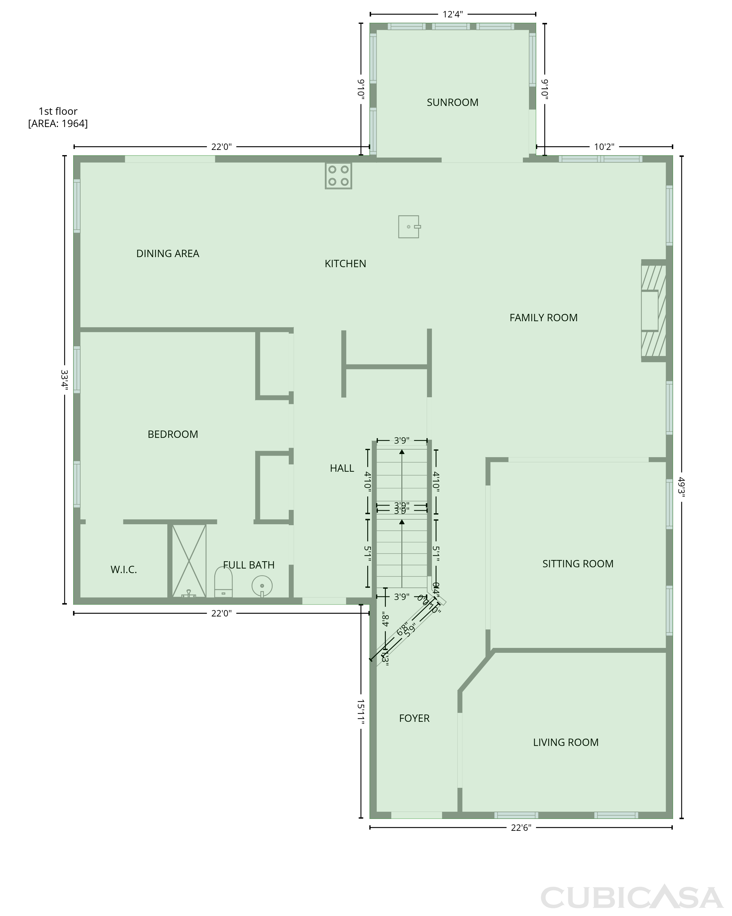 Main Floor of 2928 Thurman Dairy Loop, Wake Forest, NC