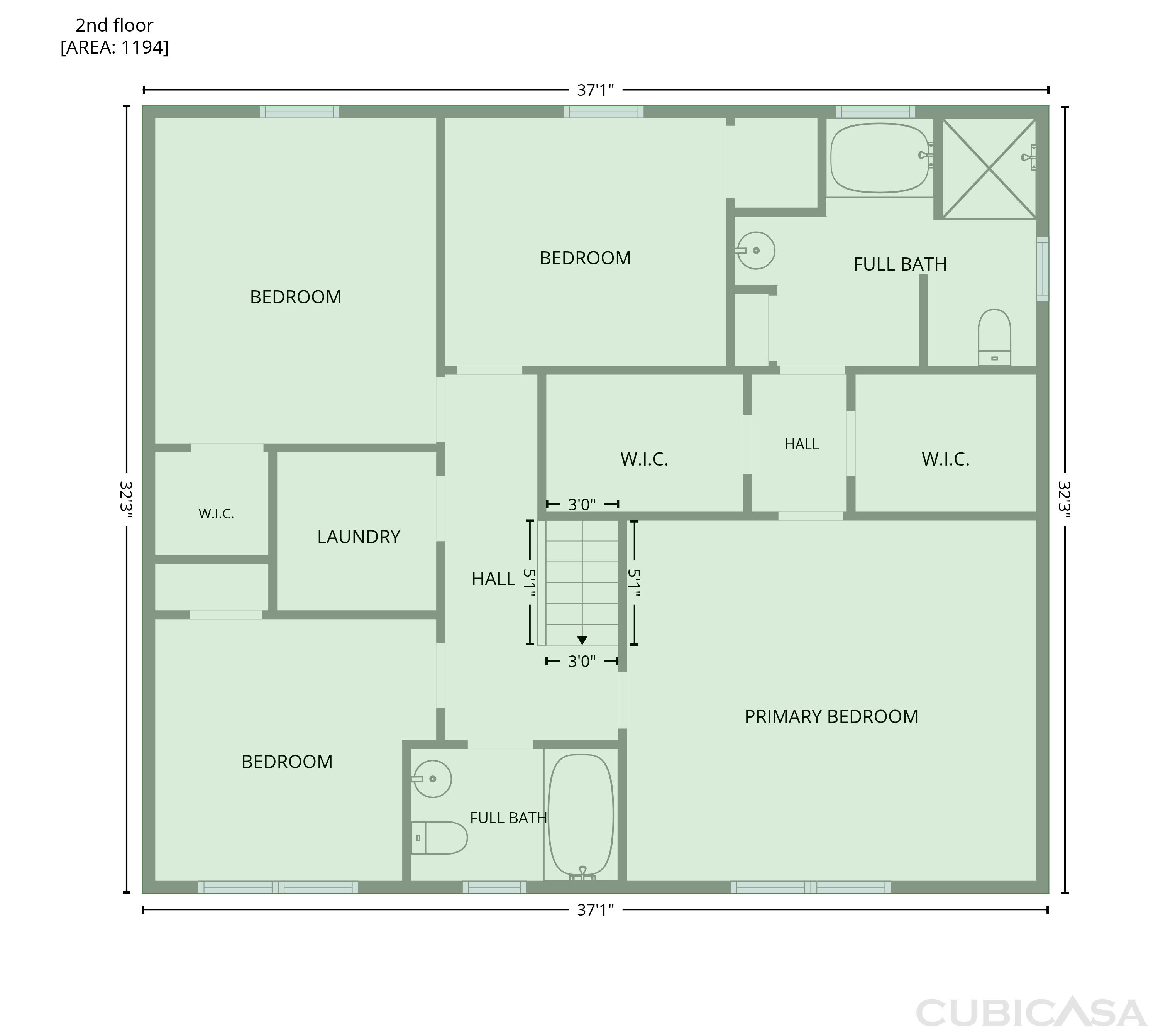 Second Floor of 272 Cape Jasmine Way, Lexington, SC