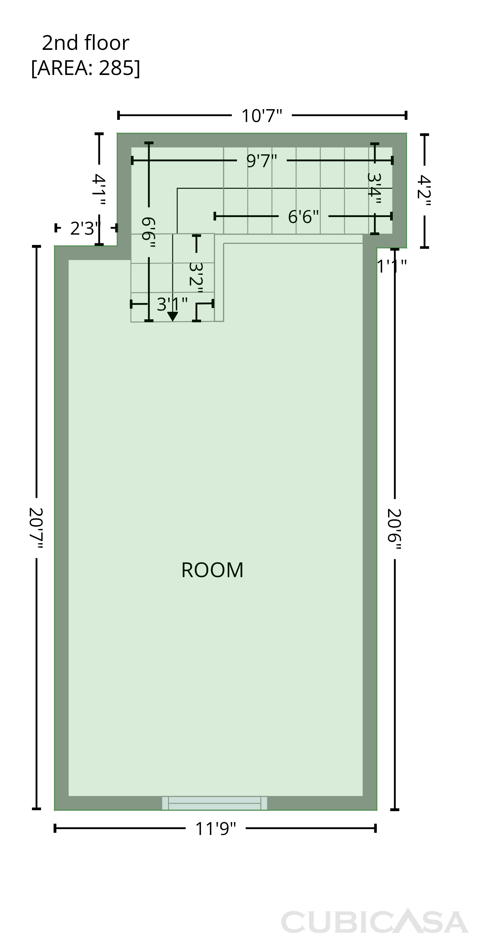 Second Floor of 3725 Bradford Walk Trl, Buford, GA