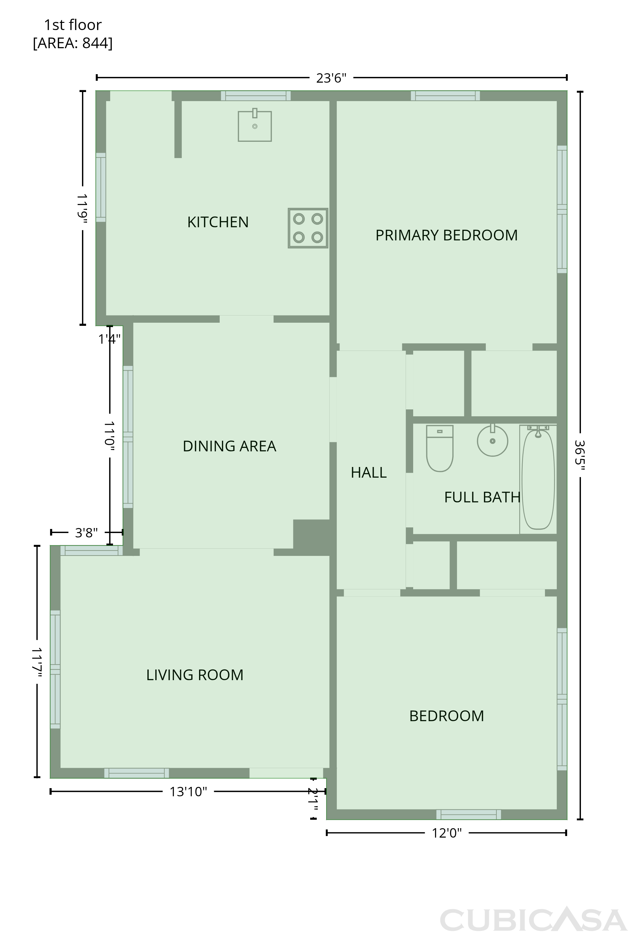 Main Floor of 1901 20th Ave N, Saint Petersburg, FL