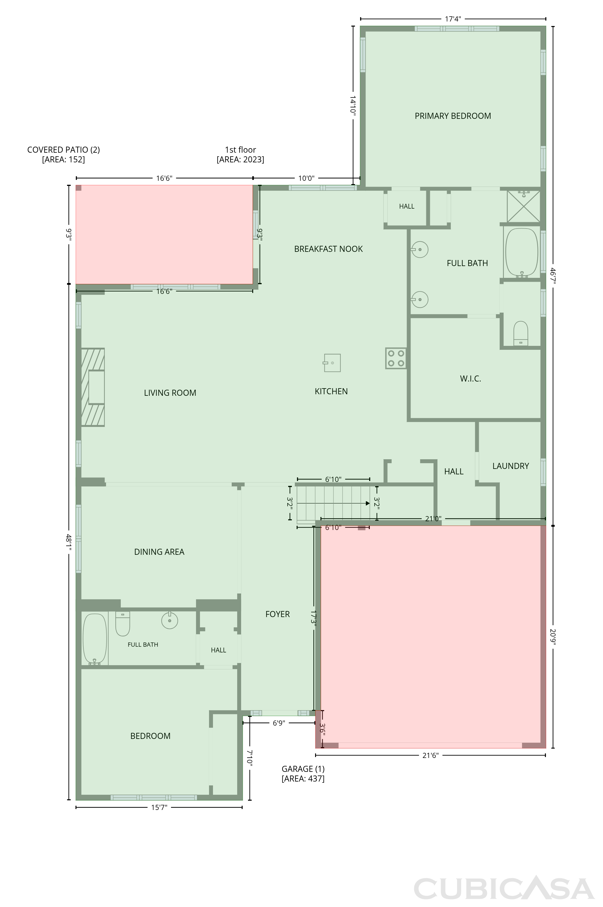 Main Floor of 712 Bellemeade Cir, Florence, SC