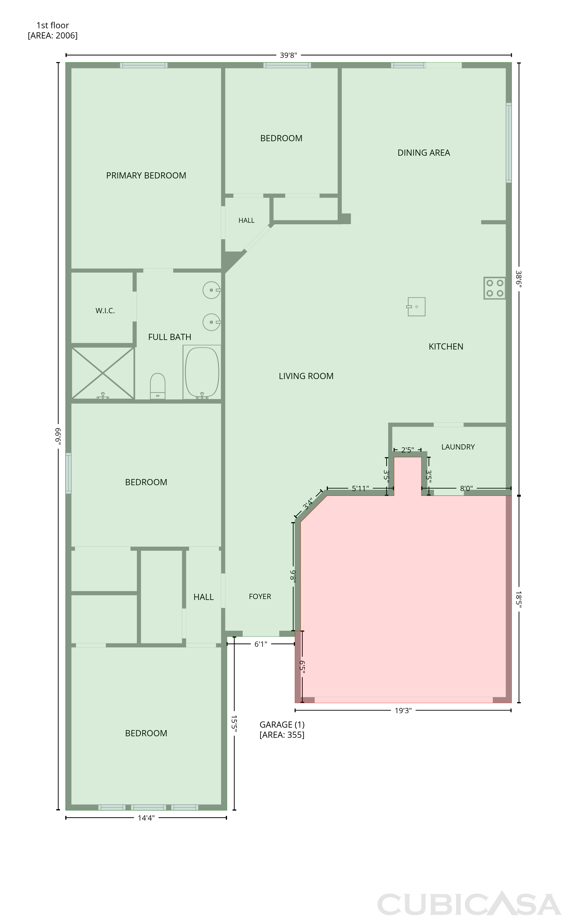 Main Floor of 106 Cabrillo Dr, Groveland, FL