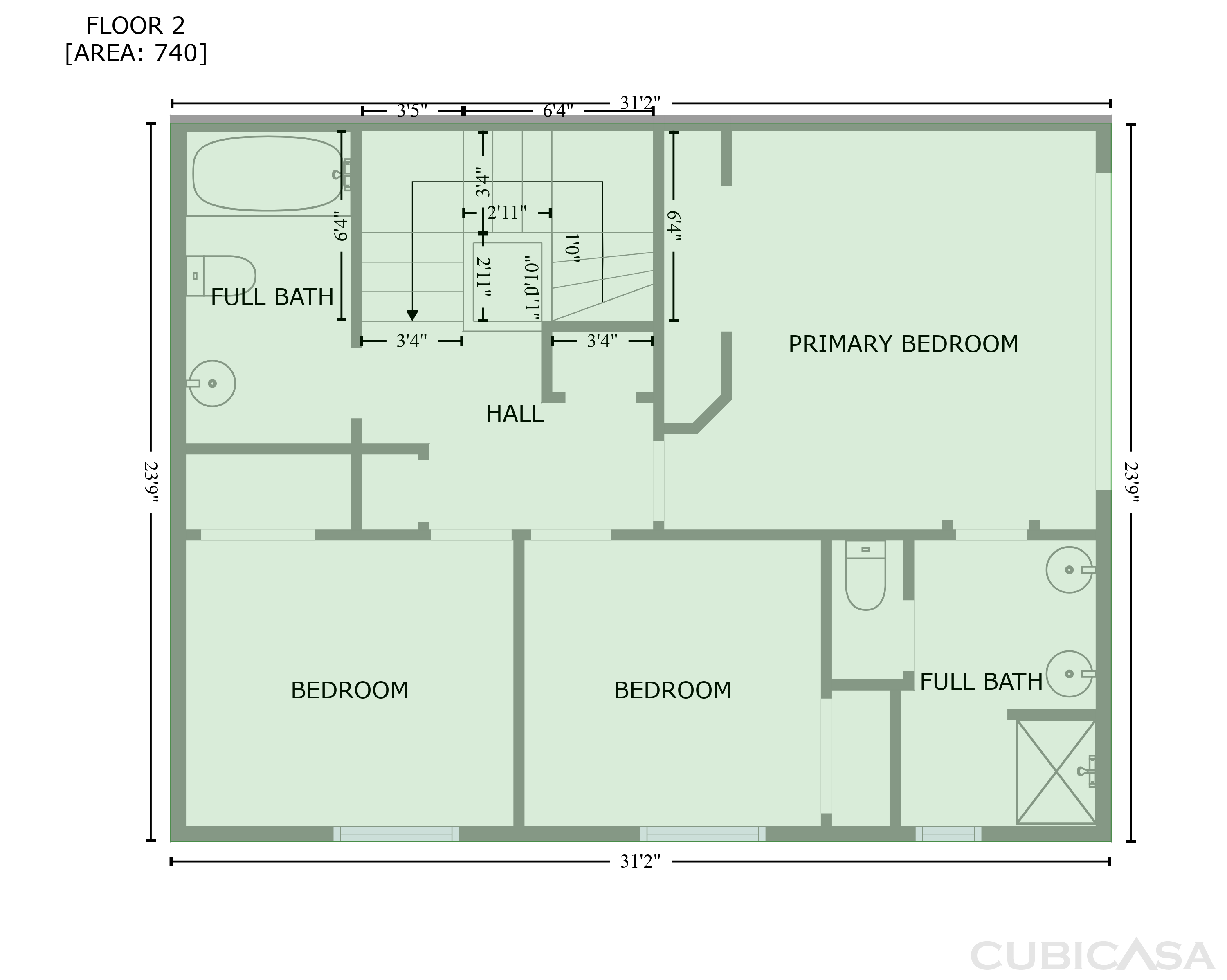 Second Floor of 7049 Knob Creek St, Las Vegas, NV