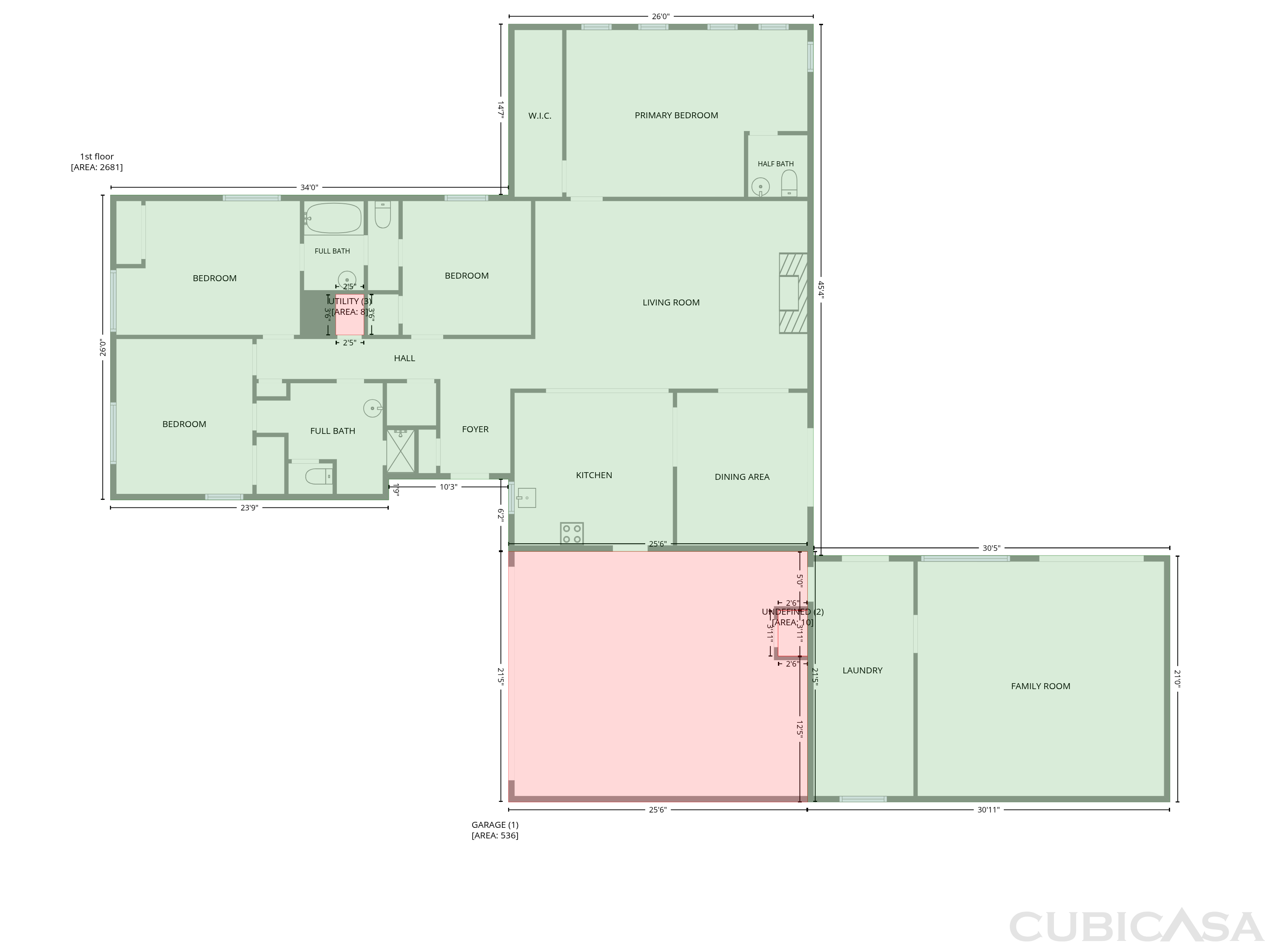 Main Floor of 725 Ridgecrest Dr, Irving, TX